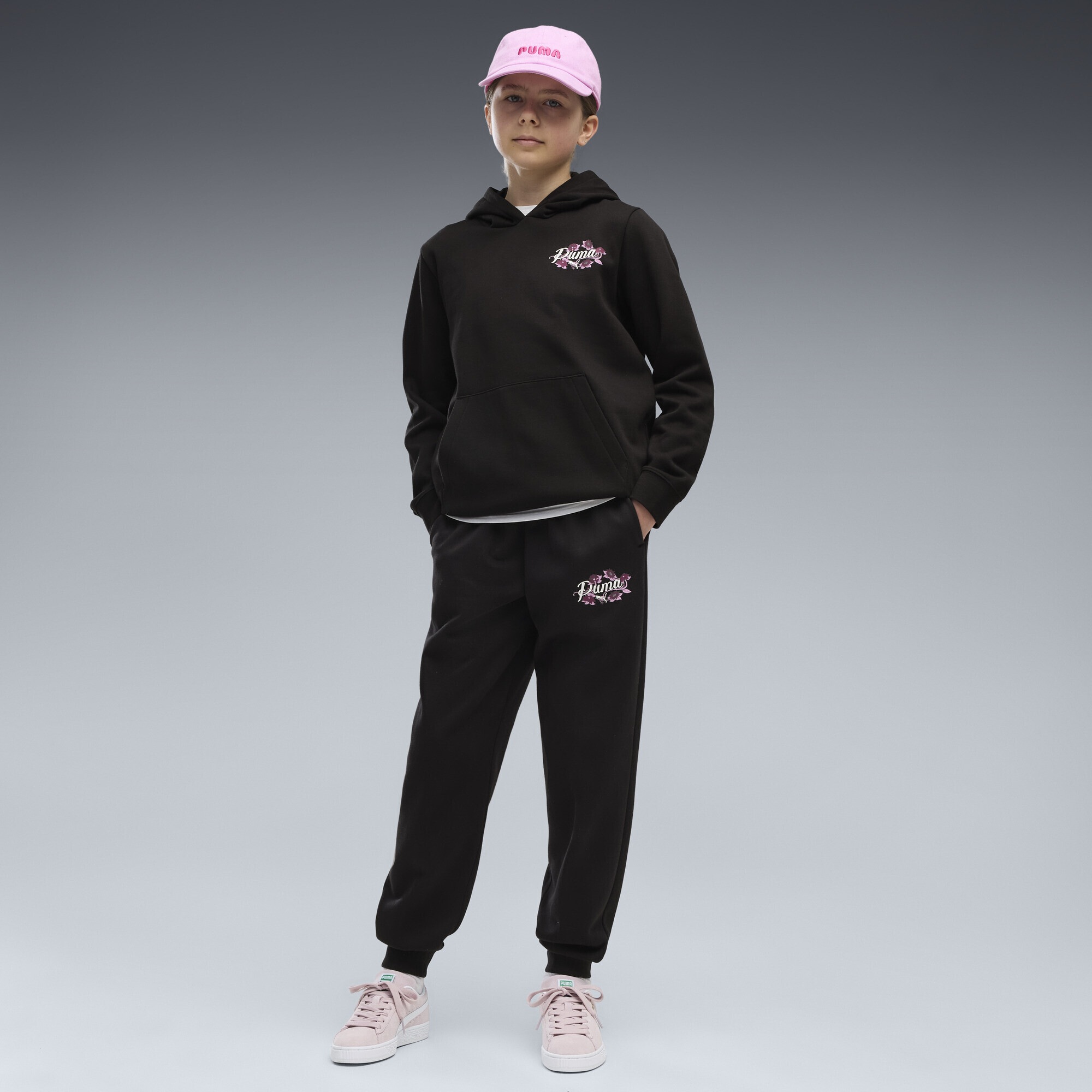 PUMA Sporthose »Essentials Nature 2.0 Graphic Jogginghose Mädchen«