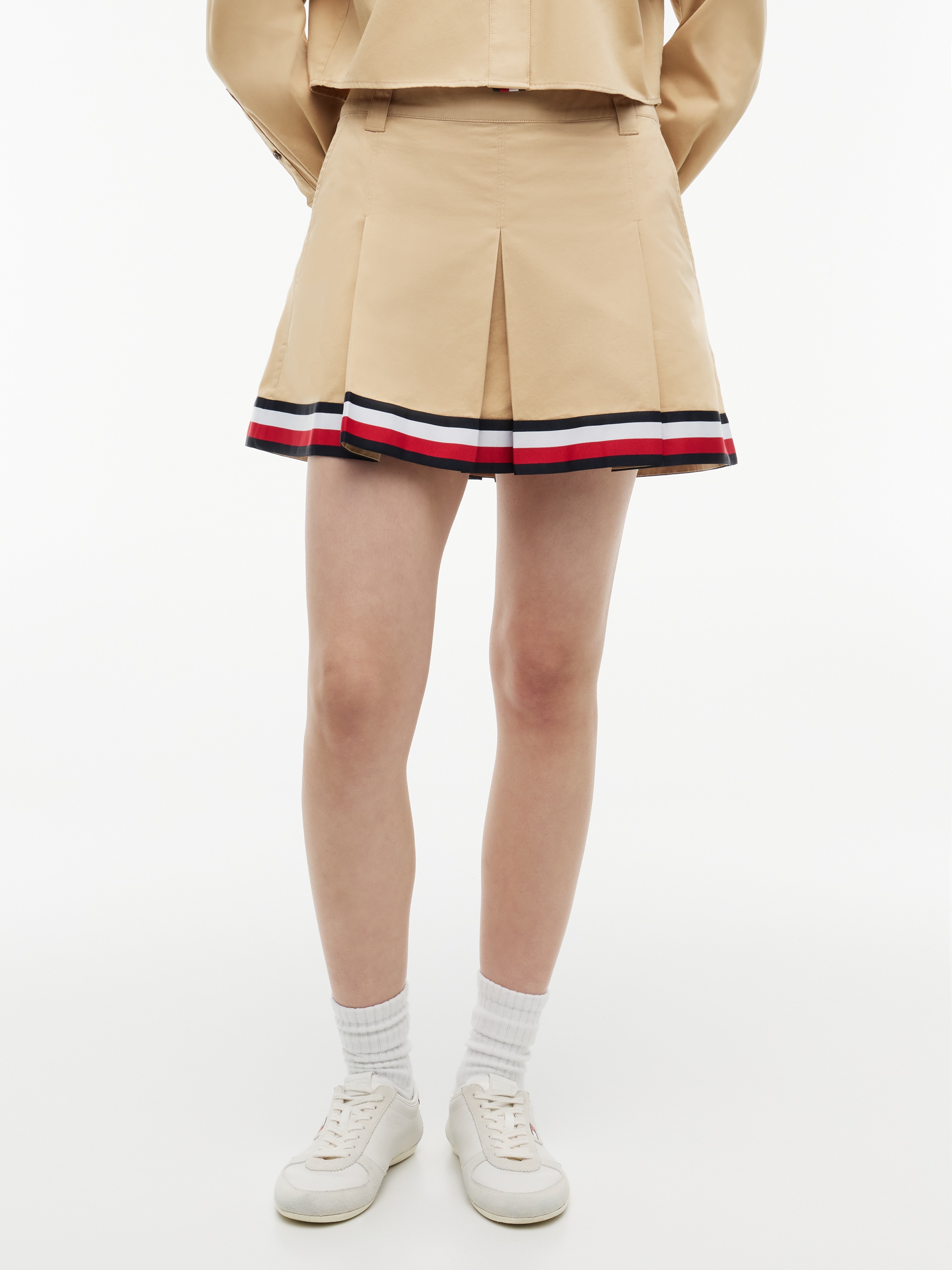 Tommy Jeans "TJW RWB TAPE MINI SKIRT" Baumwolle