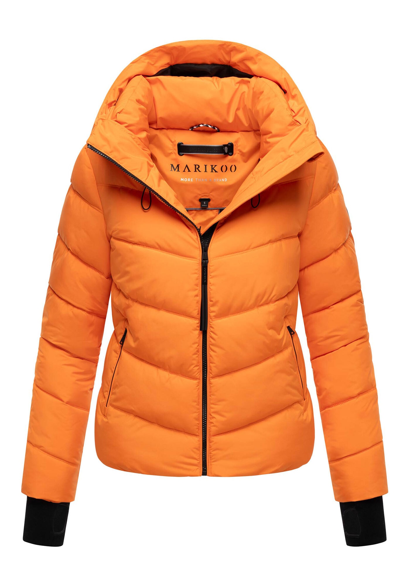 Marikoo Winterjacke »Yukanii«, Ärmelbündchen mit Daumenloch