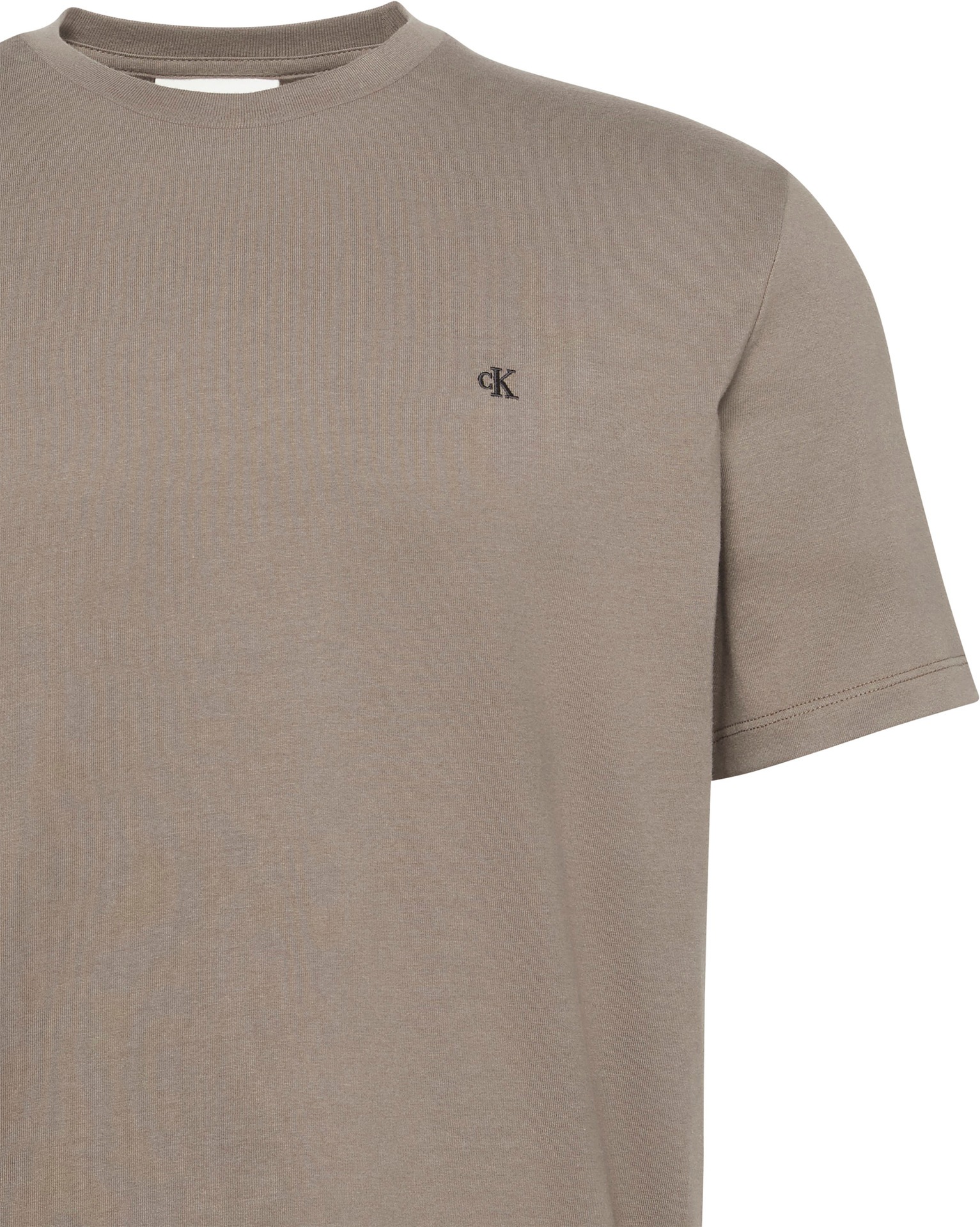 Calvin Klein Jeans T-Shirt »SS SMOOTH CTTN SOLID CREWNK TEE«, mit Logo