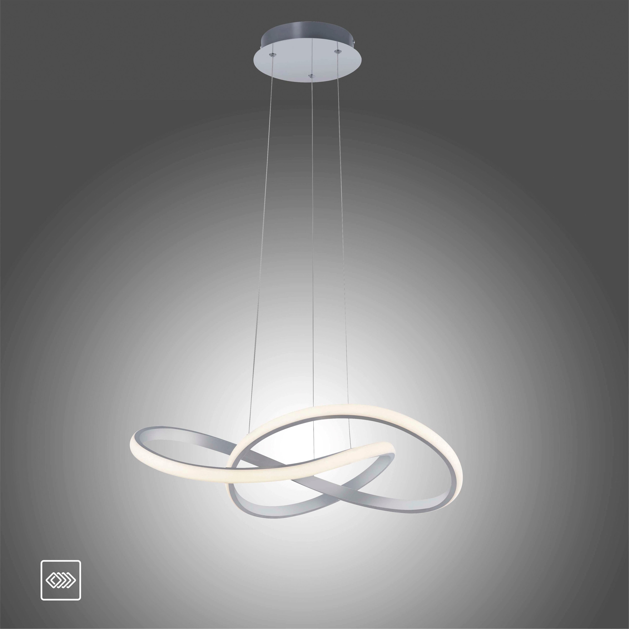 JUST LIGHT Pendelleuchte »MARIA«, 1 flammig-flammig, LED, dimmbar, Switchmo