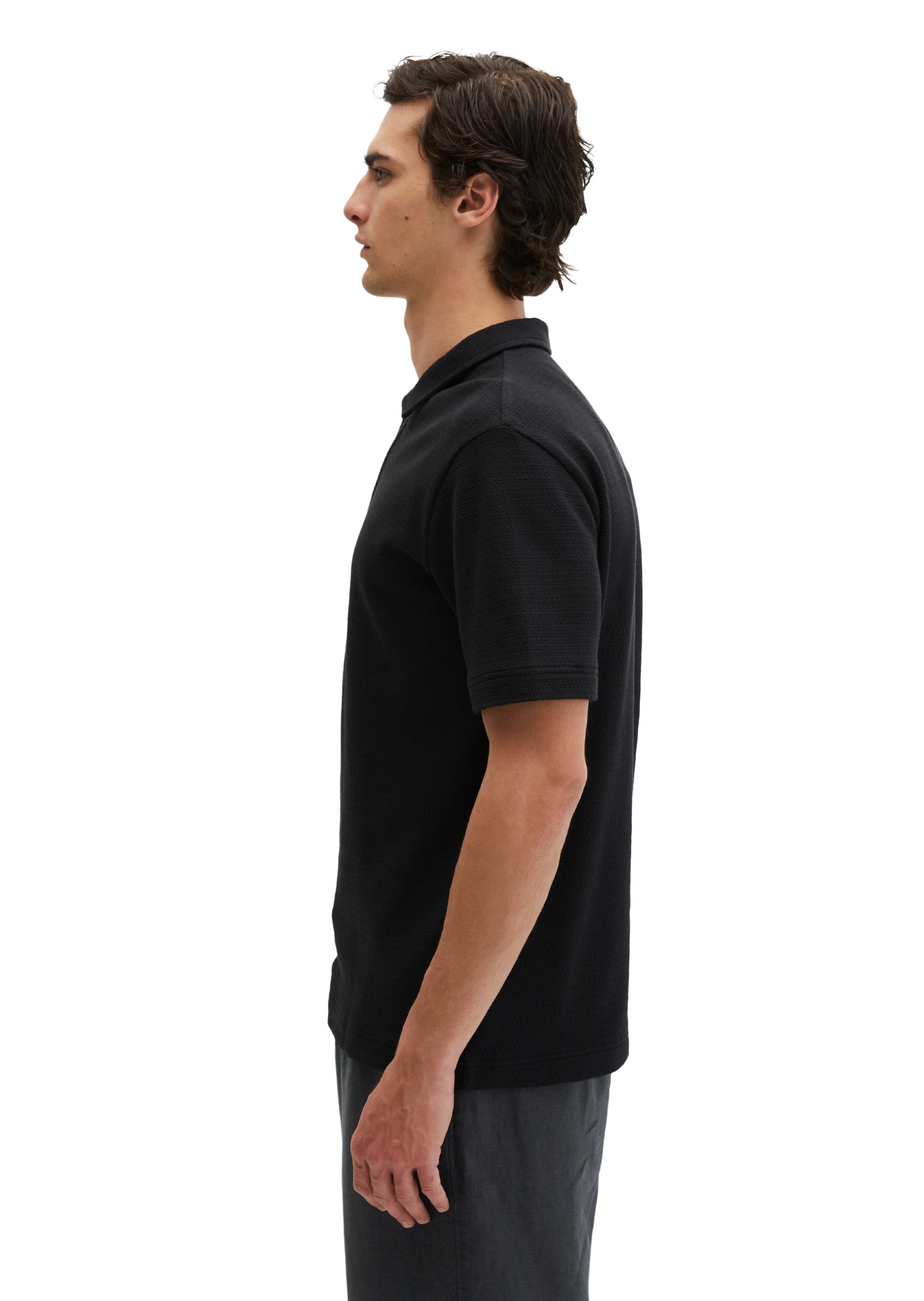 Marc O'Polo Poloshirt »mit feiner Struktur«