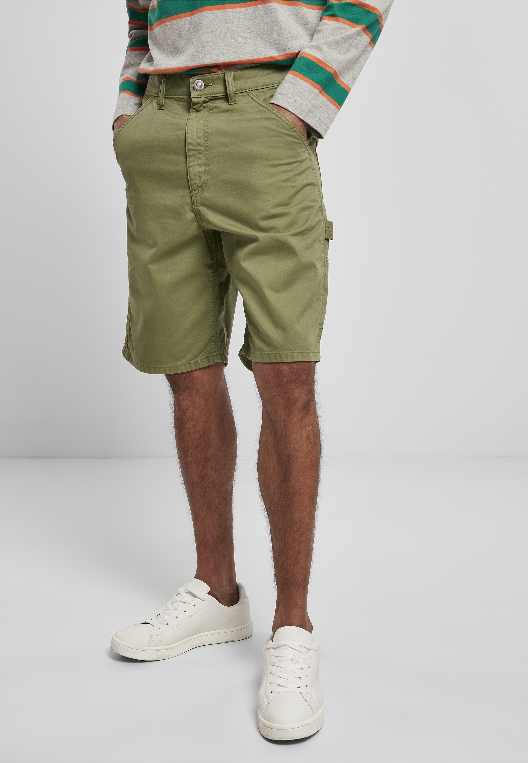 URBAN CLASSICS Stoffhose »Urban Classics Herren Carpenter Shorts«
