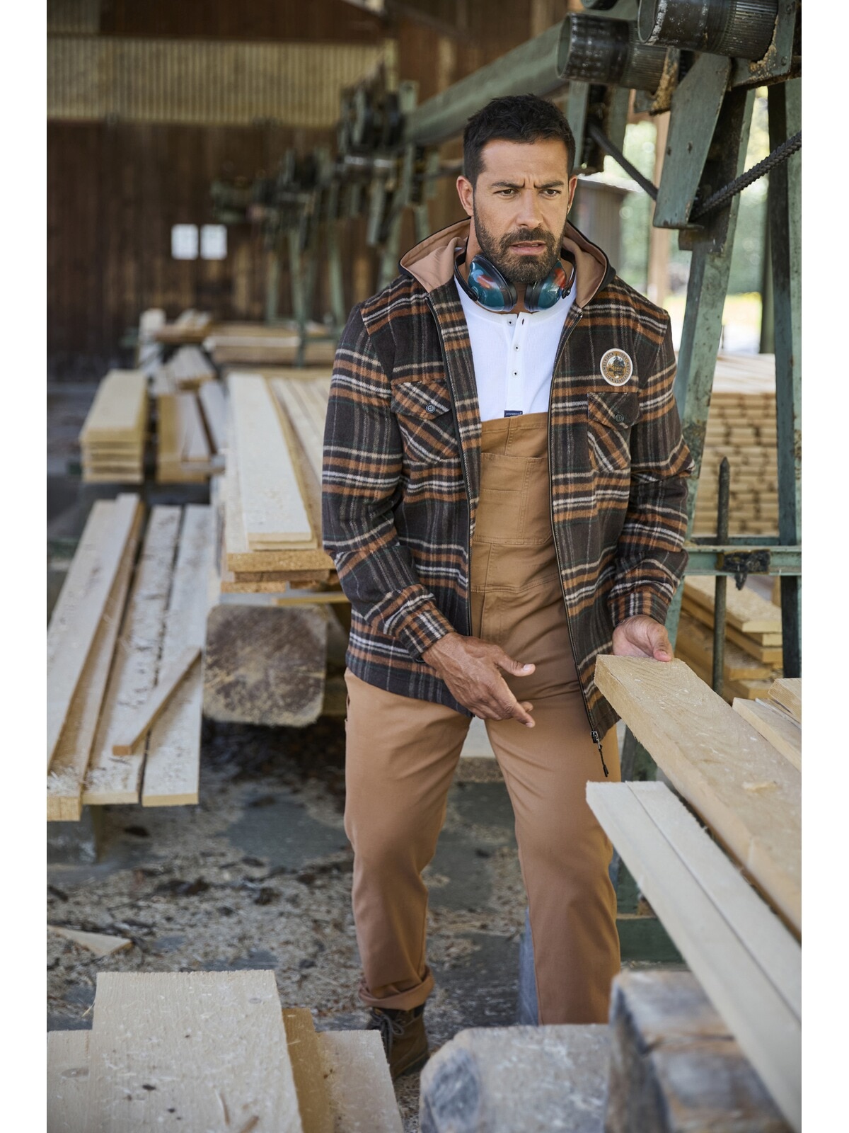 Jan Vanderstorm Outdoorjacke »Outdoorhemd FAAPE«, (1 St.)