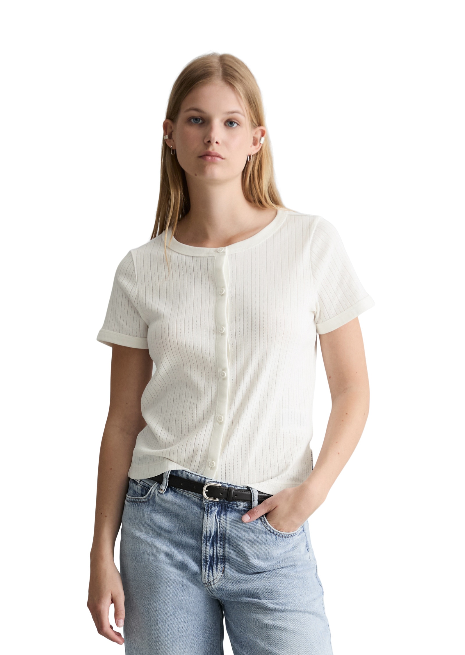 Marc OPolo DENIM T-Shirt "aus weichem Baumwoll-Jersey"