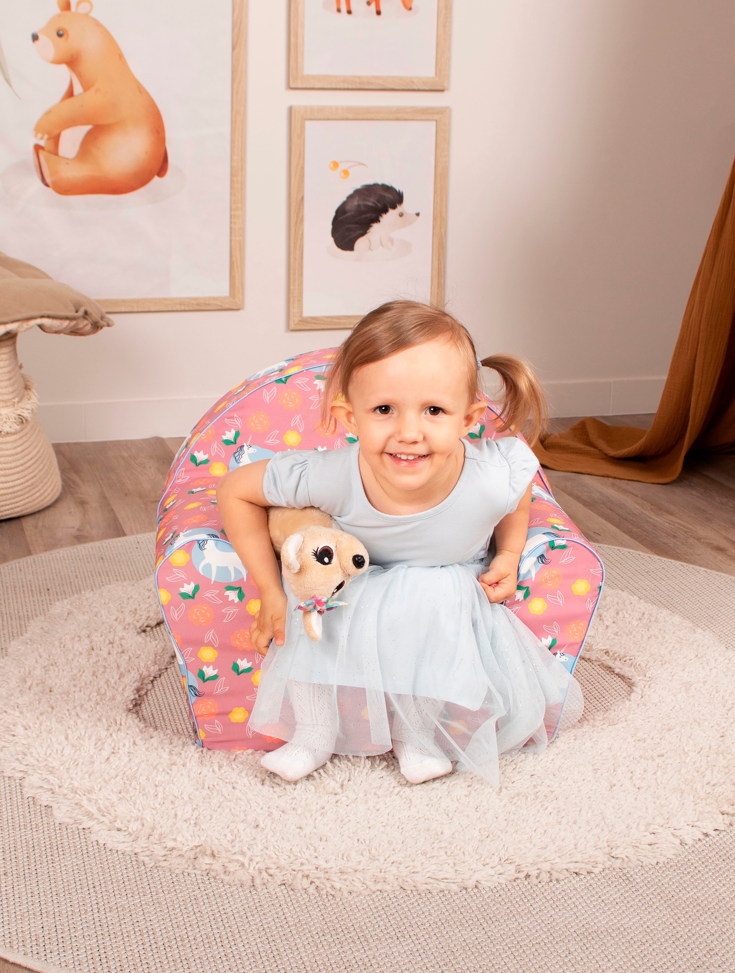Knorrtoys® Sessel »Einhorn pink« für Kinder; Made in Europe