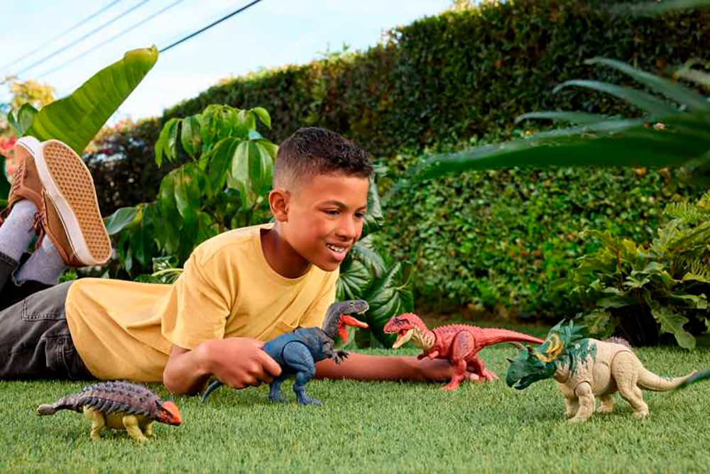 Mattel® Spielfigur »Jurassic World, Rebirth, Wild Roar Ankylosaurus«