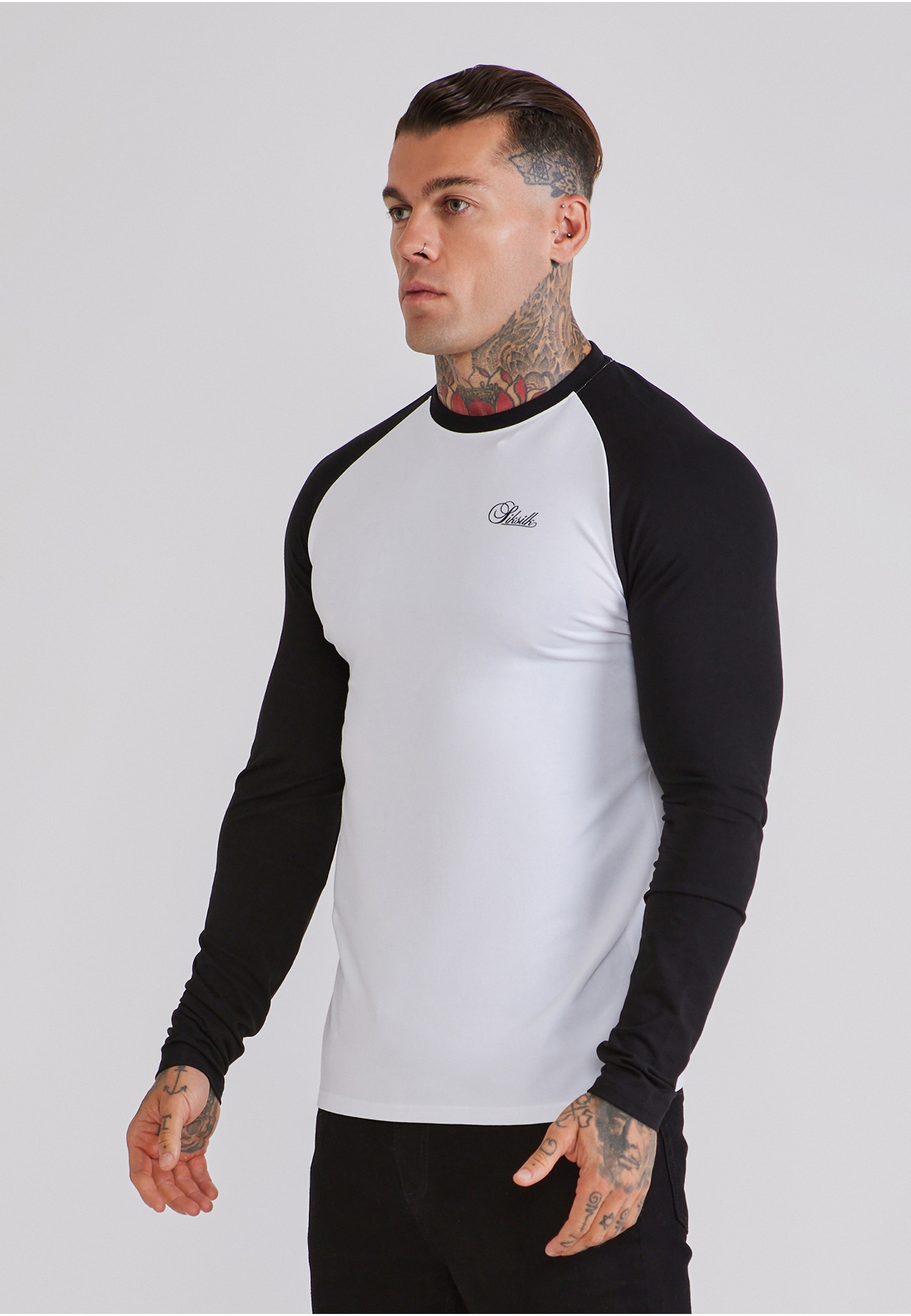 Siksilk T-Shirt »SikSilk LS Muscle Fit -Shirt« 1