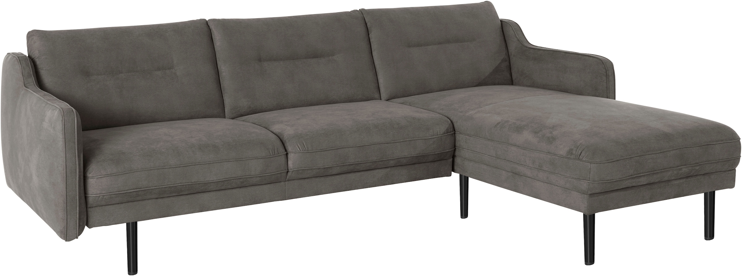 OTTO home Ecksofa "Nordfyn L-Form" edles Design in 3 Bezugsqualitäten