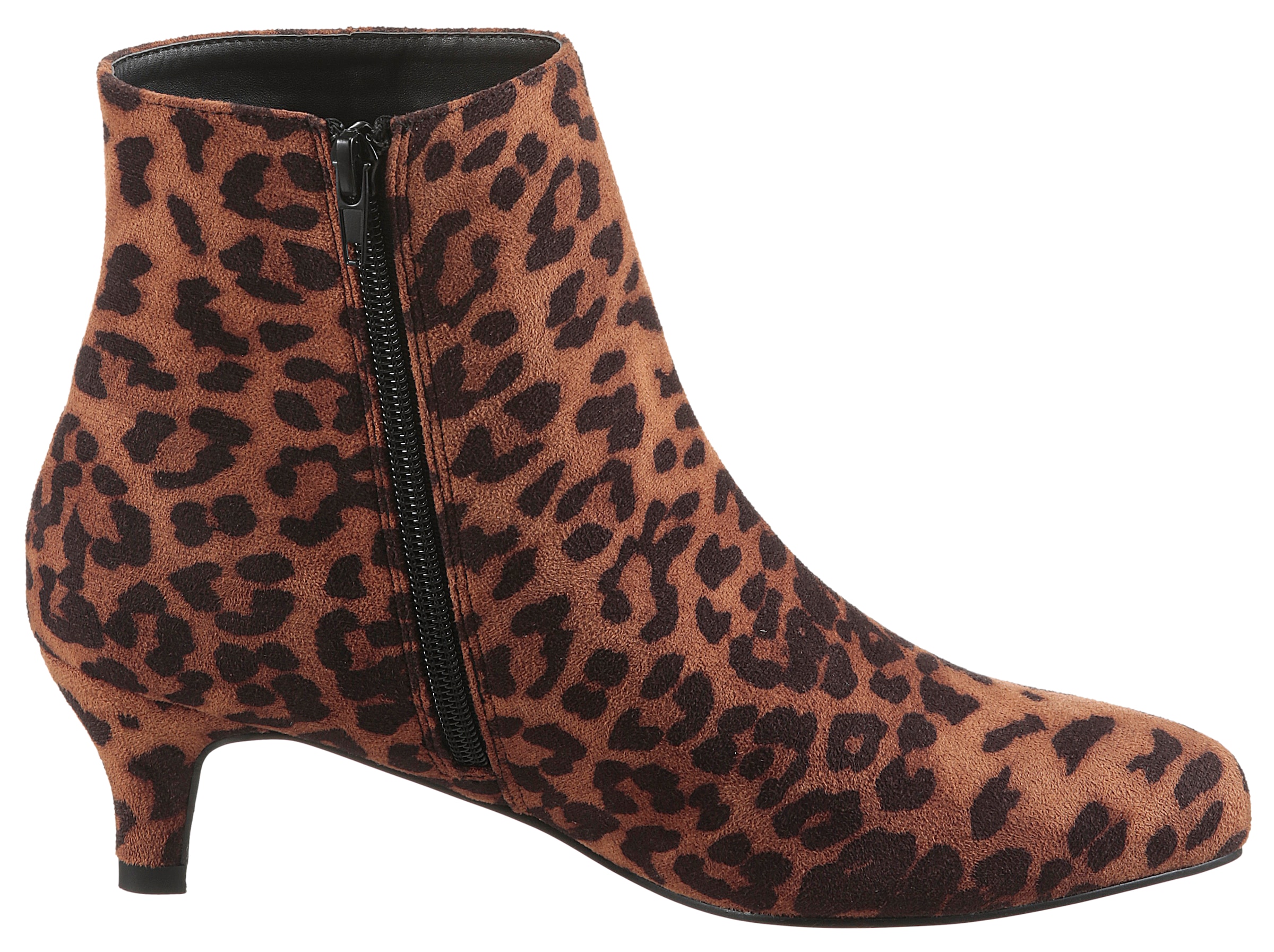 Aniston SHOES Stiefelette, Reißverschluss-Ankelboots, Trichterabsatz - NEUE KOLLEKTION