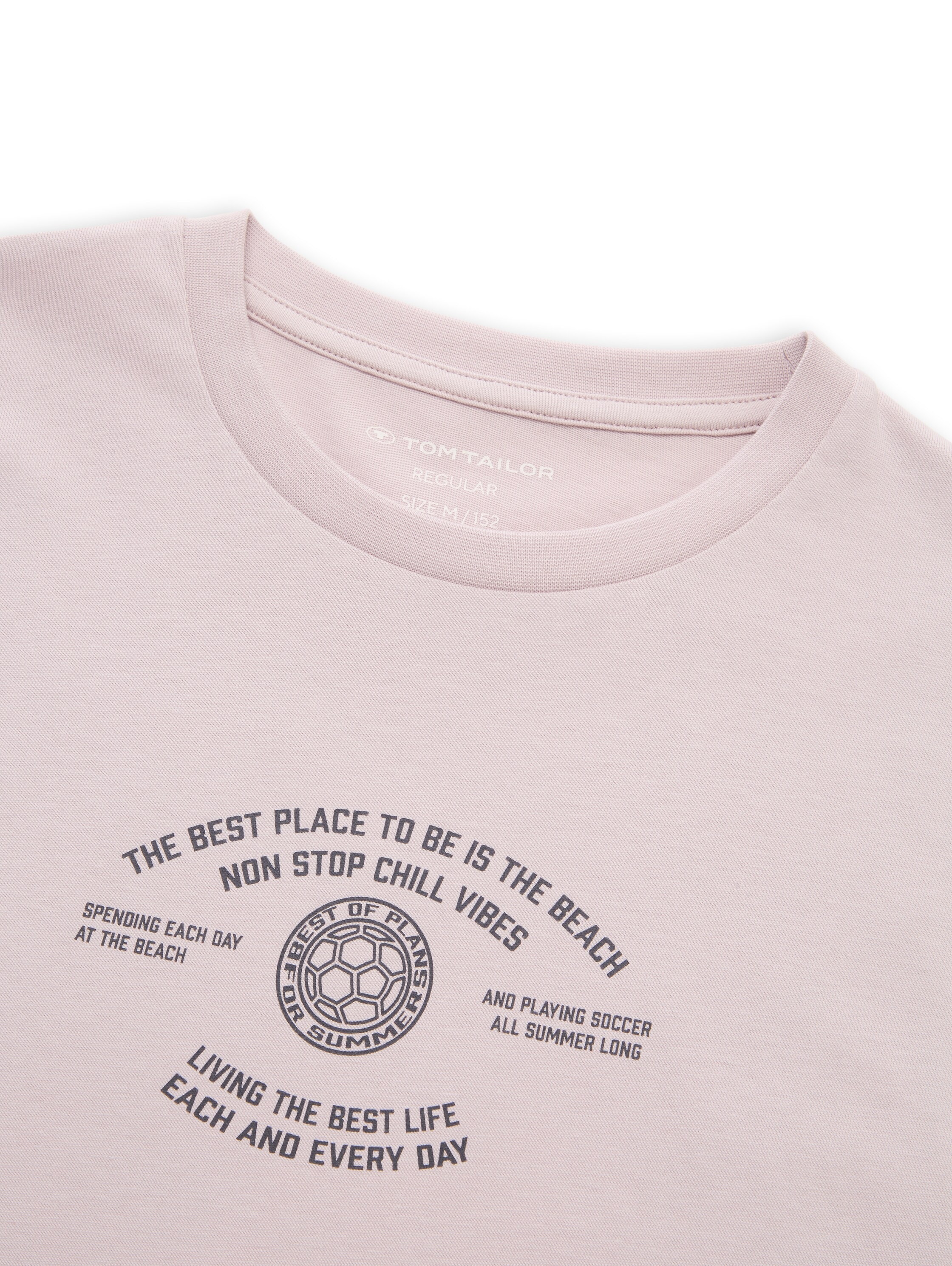 TOM TAILOR Kurzarmshirt Sommershirt mit Print/für Boys