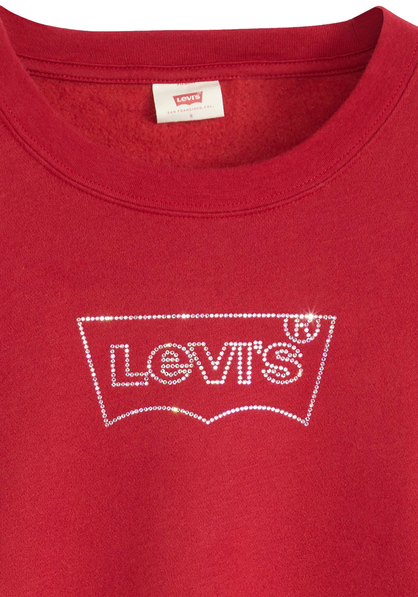 Levi's® Sweatshirt »GR EVERYDAY CREW«, mit winterlichem Logoprint

