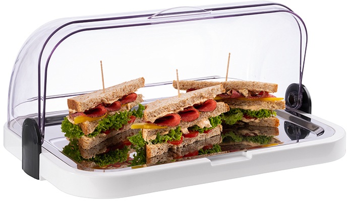 APS Buffet-Vitrine "Buffetvitrine" inkl. 2 Kühlakkus günstig online kaufen