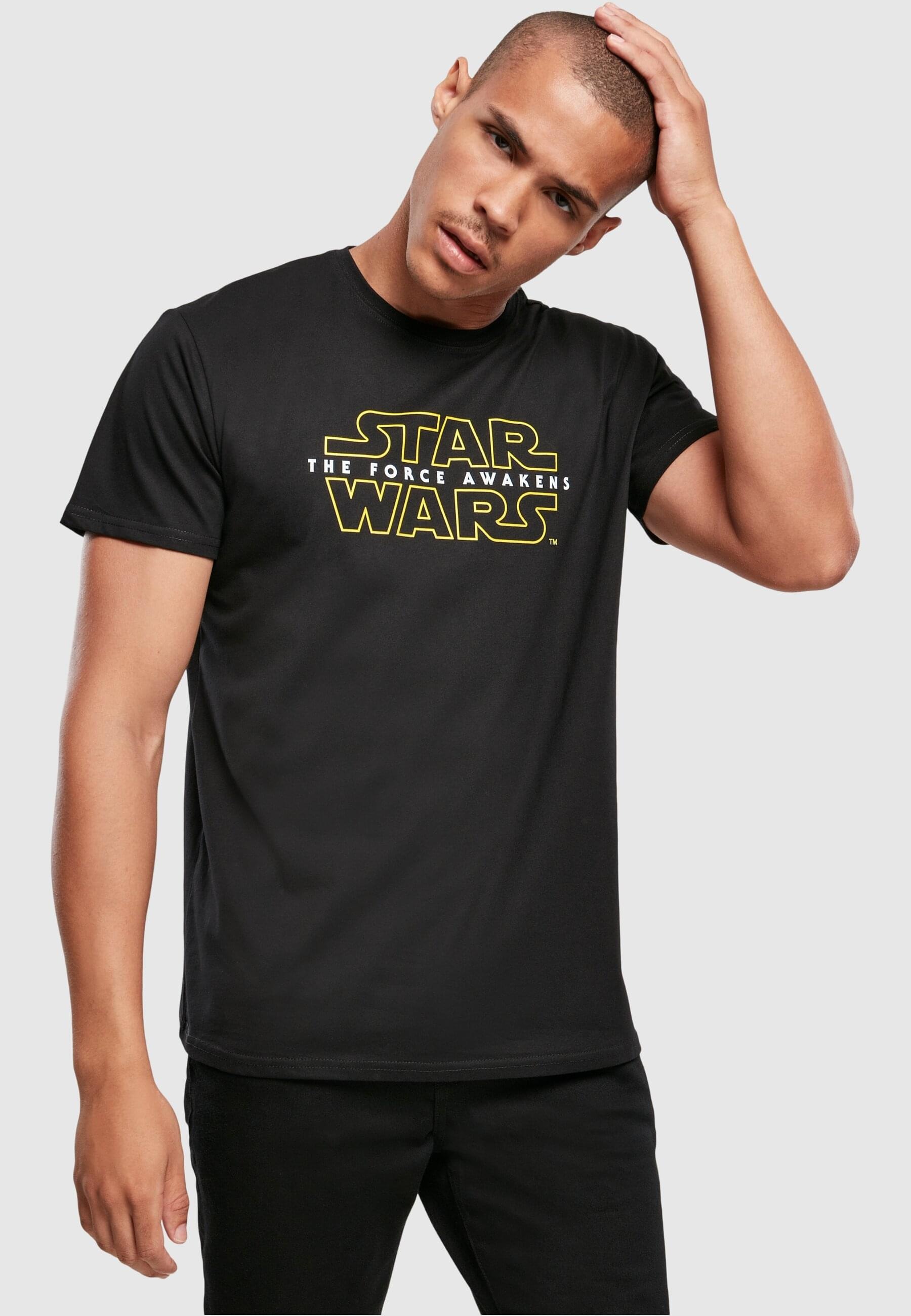 Merchcode T-Shirt »Merchcode Herren Star Wars Crawl Tee«, (1 tlg.)