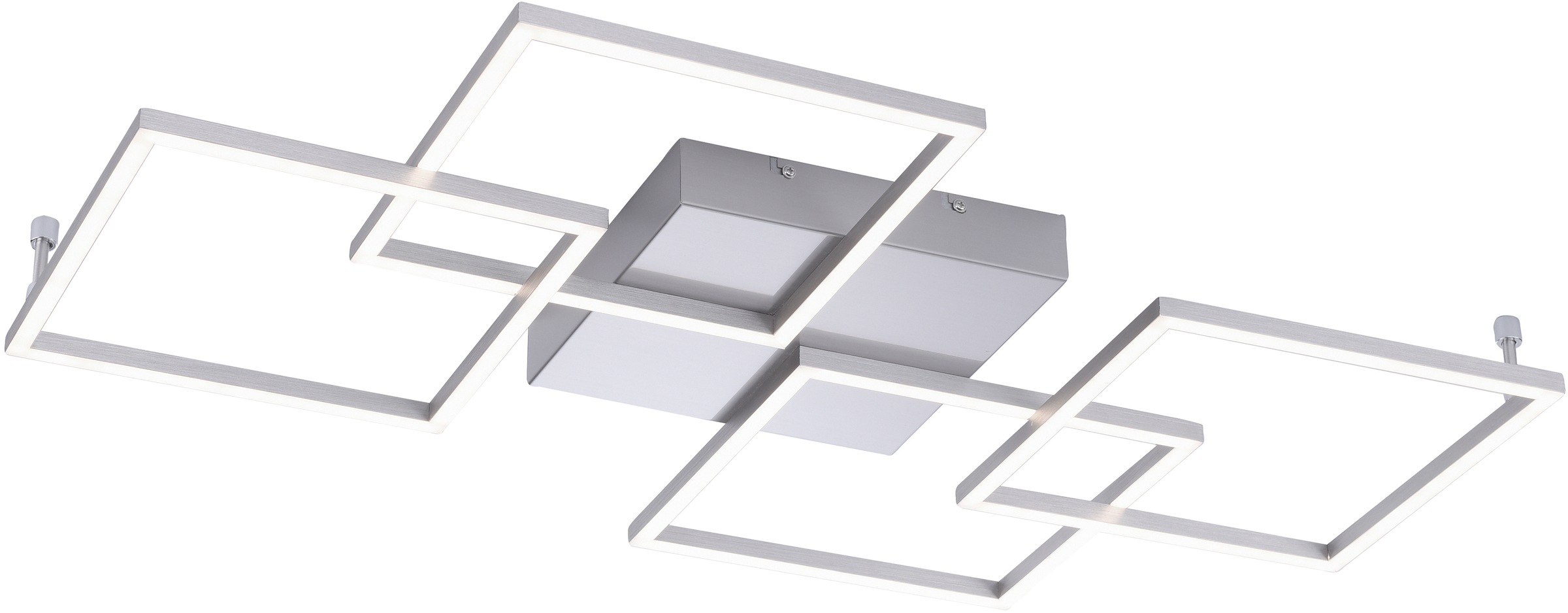 Paul Neuhaus LED Deckenleuchte »Inigo«, 4 flammig, Leuchtmittel LED-Board | LED fest integriert, Stufenlos dimmbar über vorhandenen Wandschalter