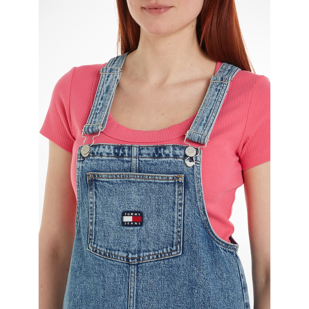 Tommy Jeans Jeanskleid »PINAFORE DRESS CG4136«, mit verstellbaren Schulterträger