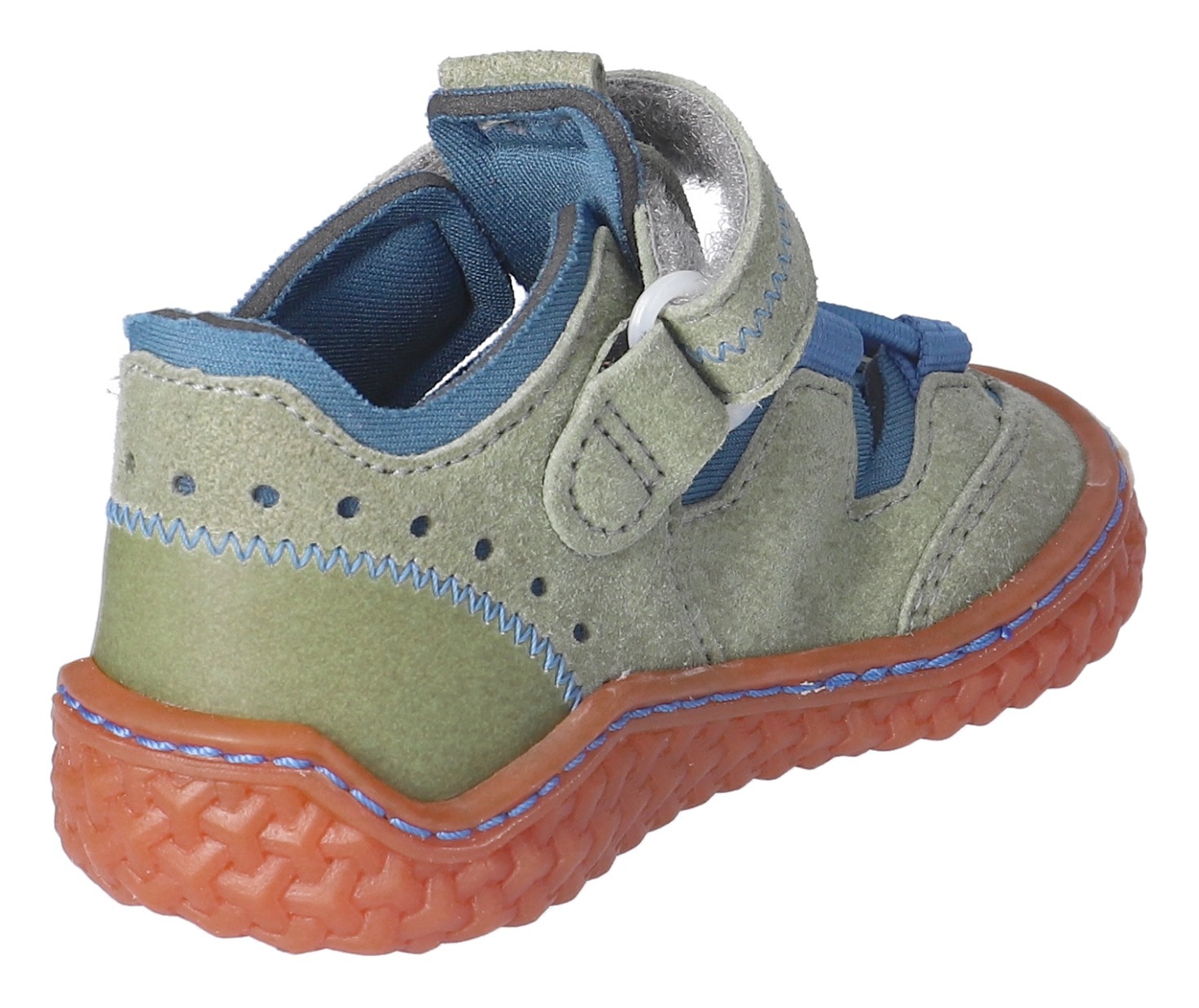 PEPINO by RICOSTA Barfußschuh »Jerry WMS: mittel«, Barfußschuh mit Gummizug u. Klett, Größenschablone zum Download