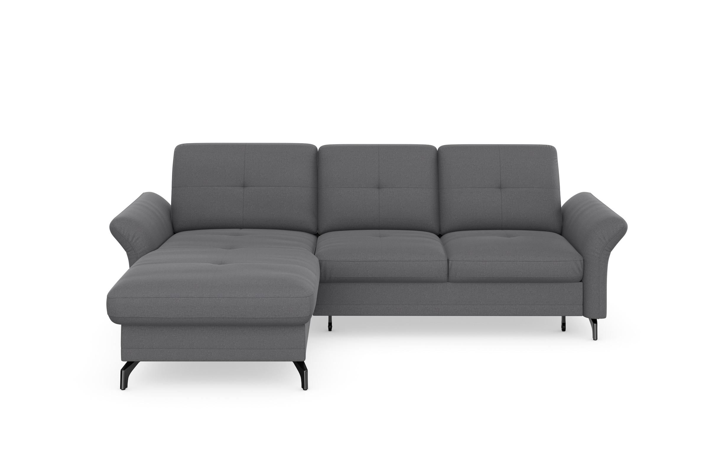 Places of Style Ecksofa "Calando L-Form", wahlweise mit Bettfunktion, Bettk günstig online kaufen