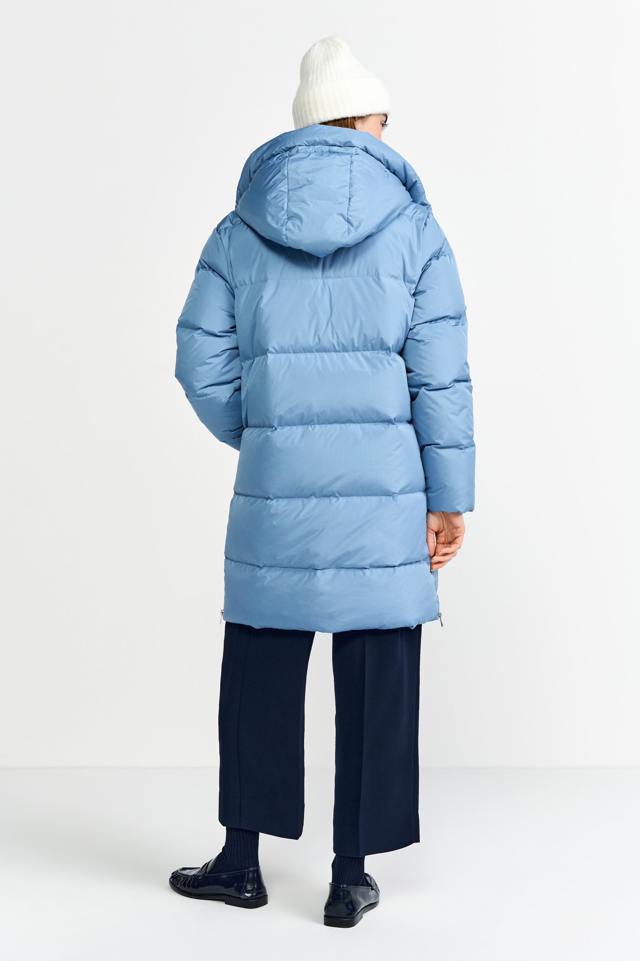 RICHROYAL Steppmantel, oversized, mit Reißverschlüssen an den Seiten, Wintermantel
