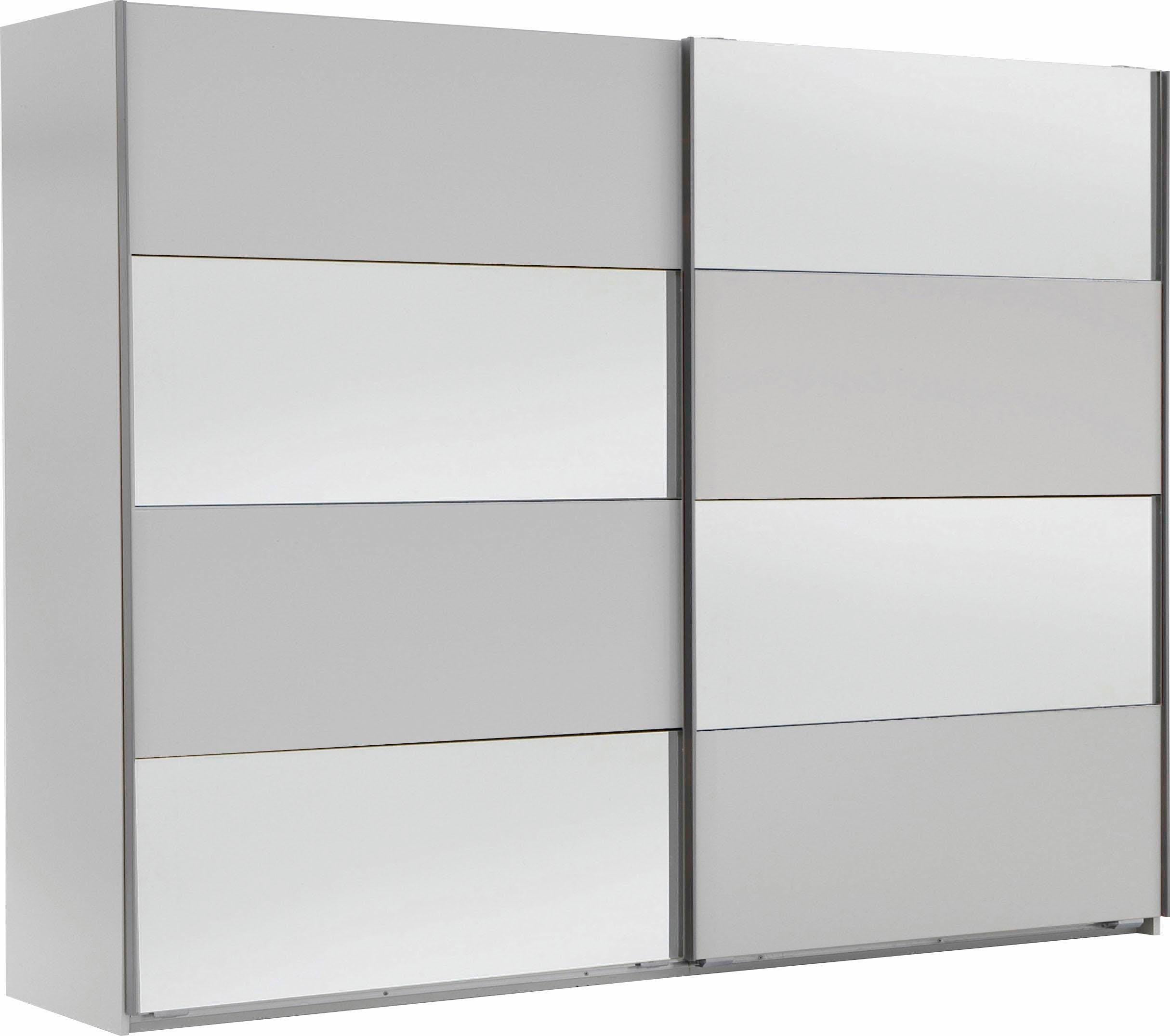 Wimex Schwebetürenschrank "Easy" mit Teilspiegel