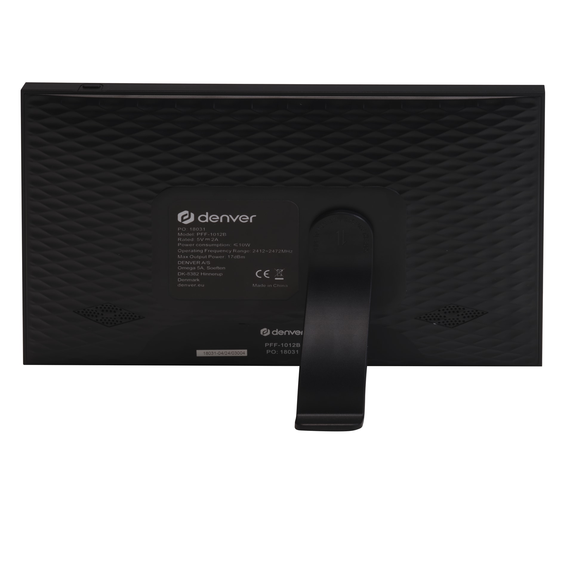 Denver Digitaler Bilderrahmen »PFF-1012 FRAMEO 10.1«, 25,7 cm/10,1 Zoll, 800 x 1280 px Pixel, 16 GB