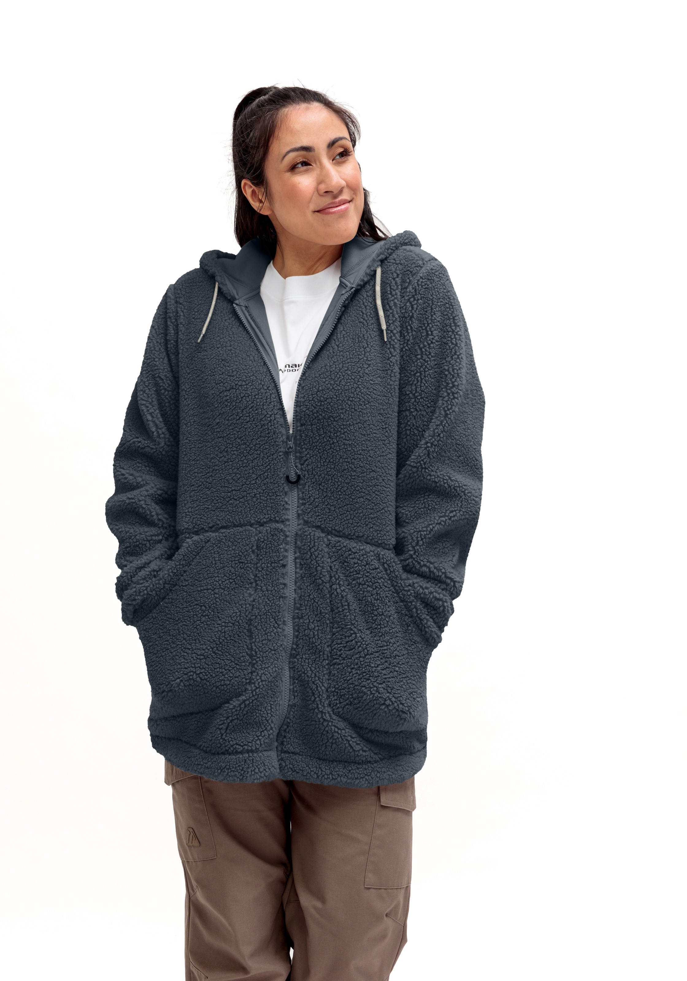 Maier Sports Fleecejacke »Cheviot W«, atmungsaktives Damen Fleece, weiter Schnitt
