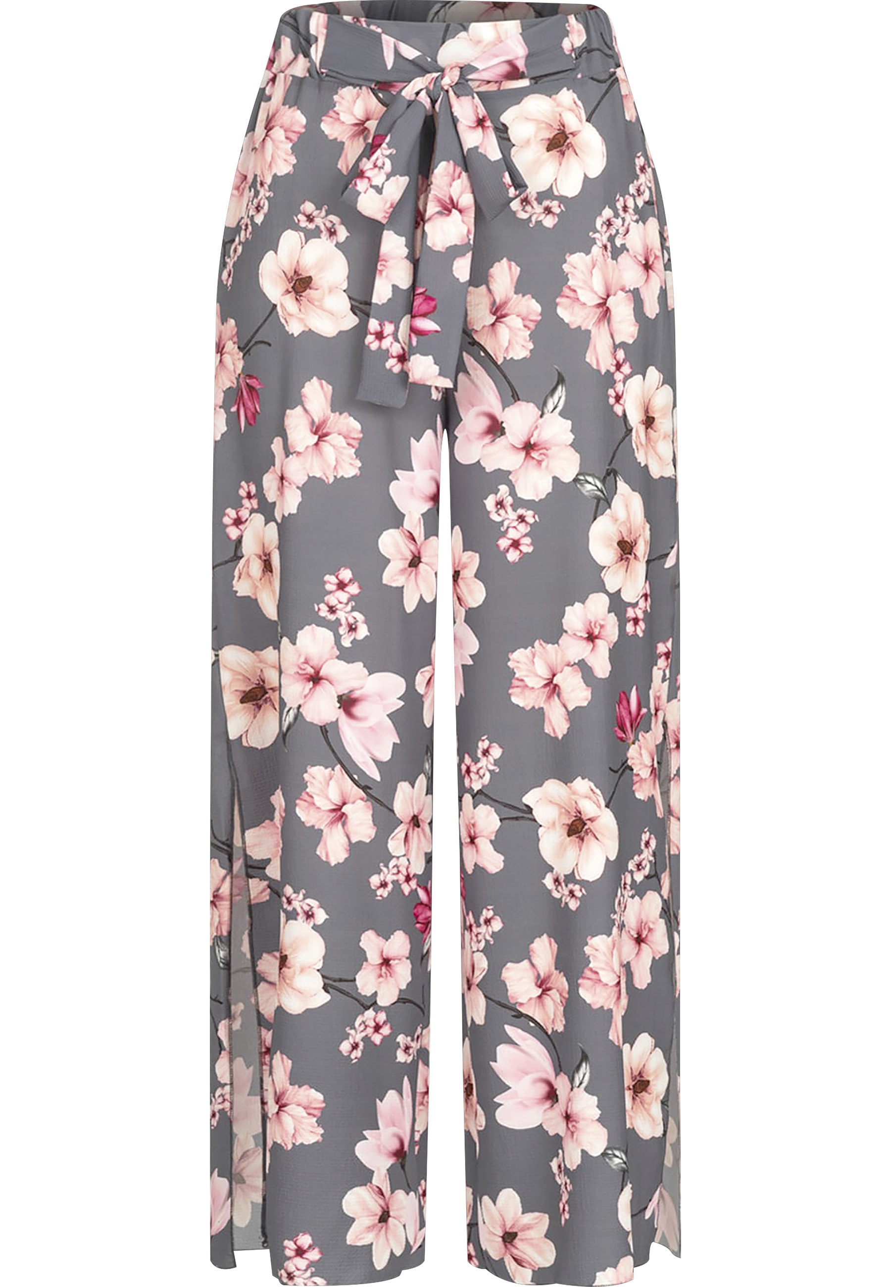 CLOUD 5IVE Stoffhose "CLOUD 5IVE High-Waist Sommerhose mit Blumen Print" günstig online kaufen