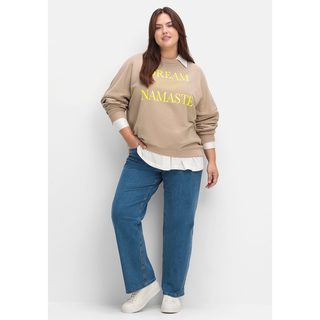 Sheego Sweatshirt »Große Größen«