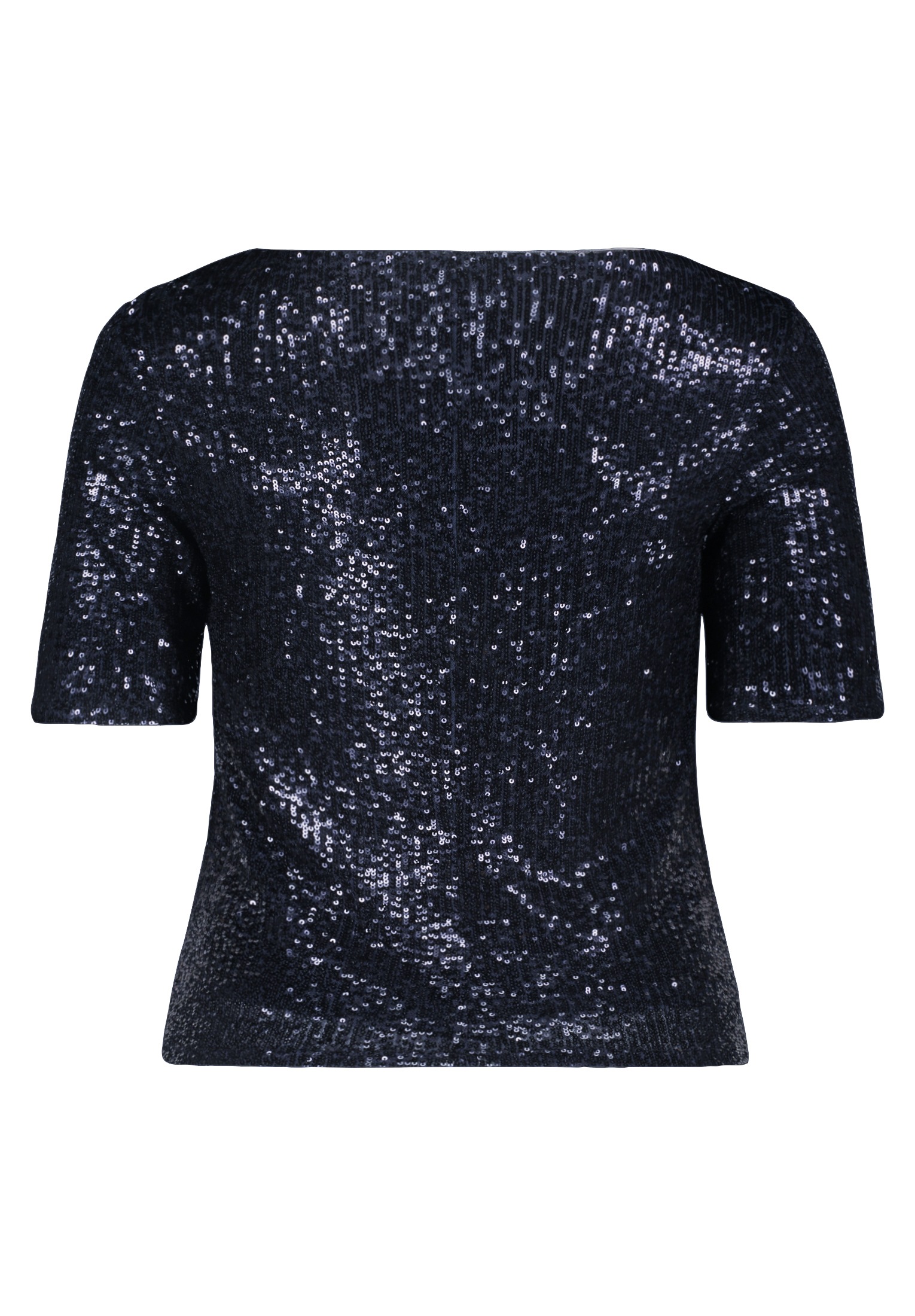 Thumbnail - Vera Mont Kurzarmshirt "Damen mit Glanzeffekt" 1 Stk. Pailletten