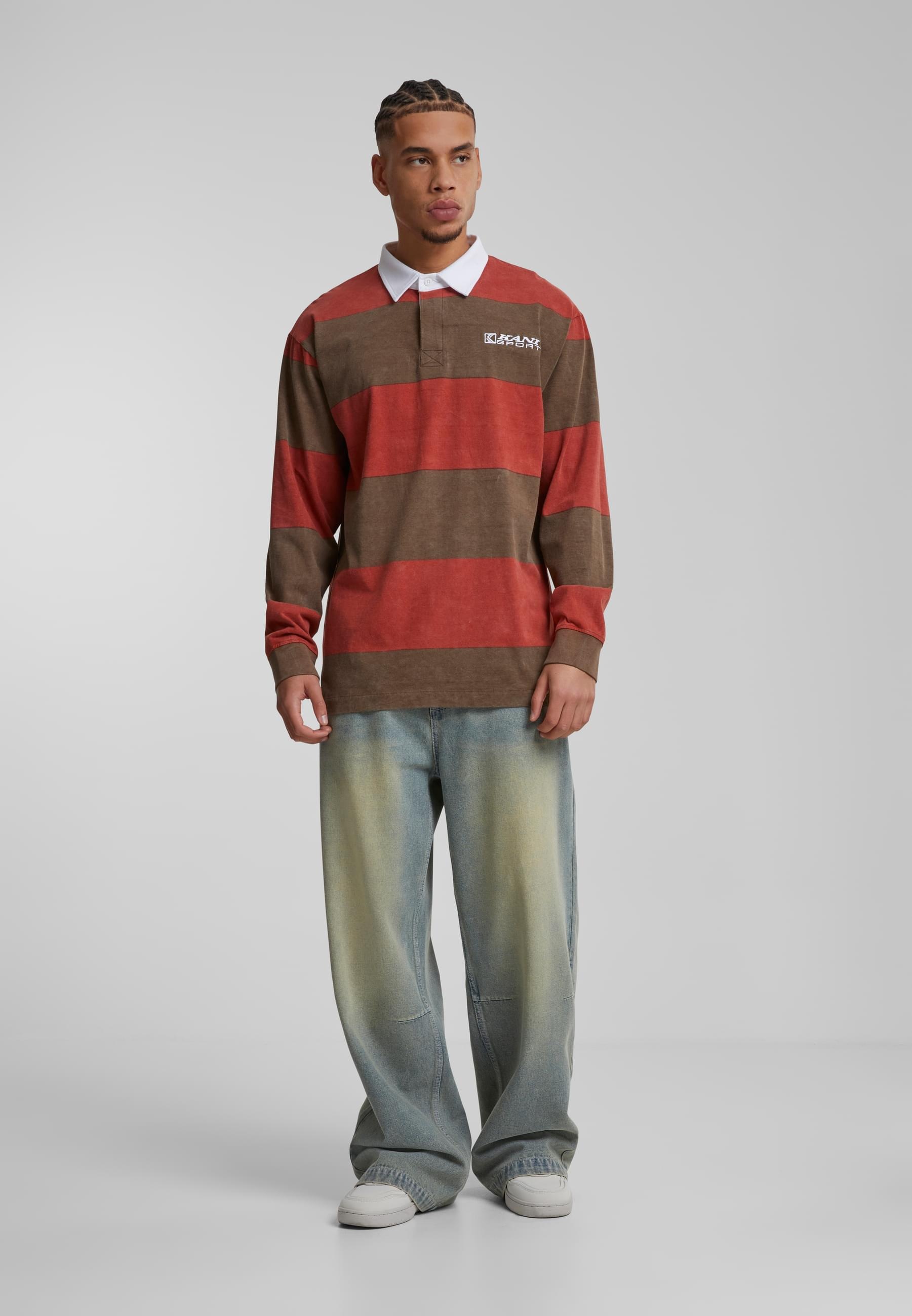Karl Kani Poloshirt »Karl Kani Karl Kani Og Sport Rugby Shirt«, (1 tlg.)