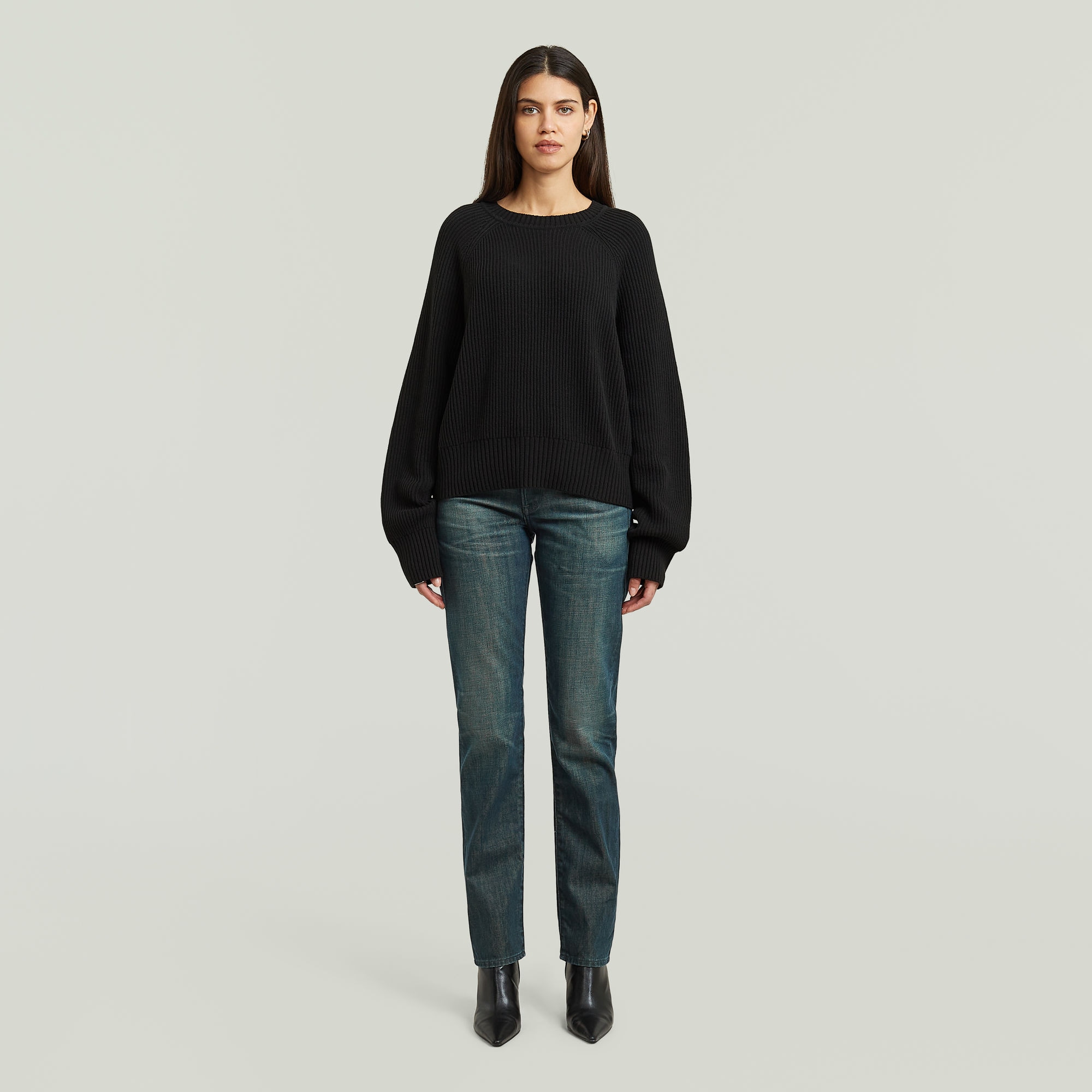 G-STAR Strickpullover »Unit Crew Knit wmn« mit Rundhals, oversize
