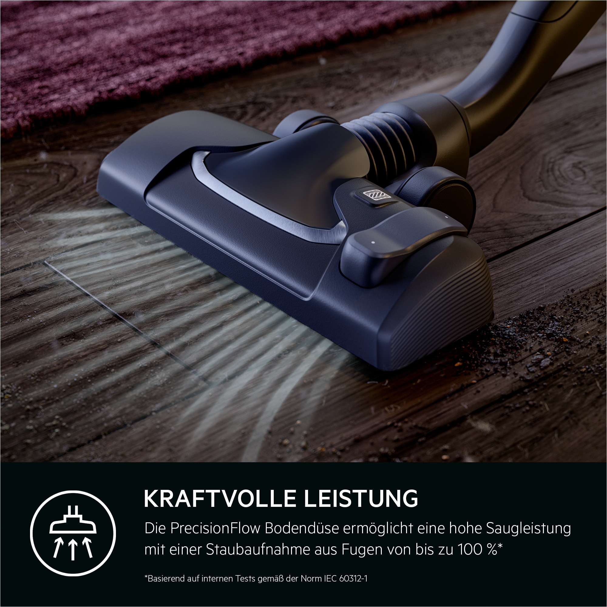 AEG Bodenstaubsauger »CLEAN 6000 (AB61C2ÖKO/AB61C1WP/AB61C2DBS) , hohe Saugleistung,« 750 W mit Beutel inkl. Zusatzdüsen
