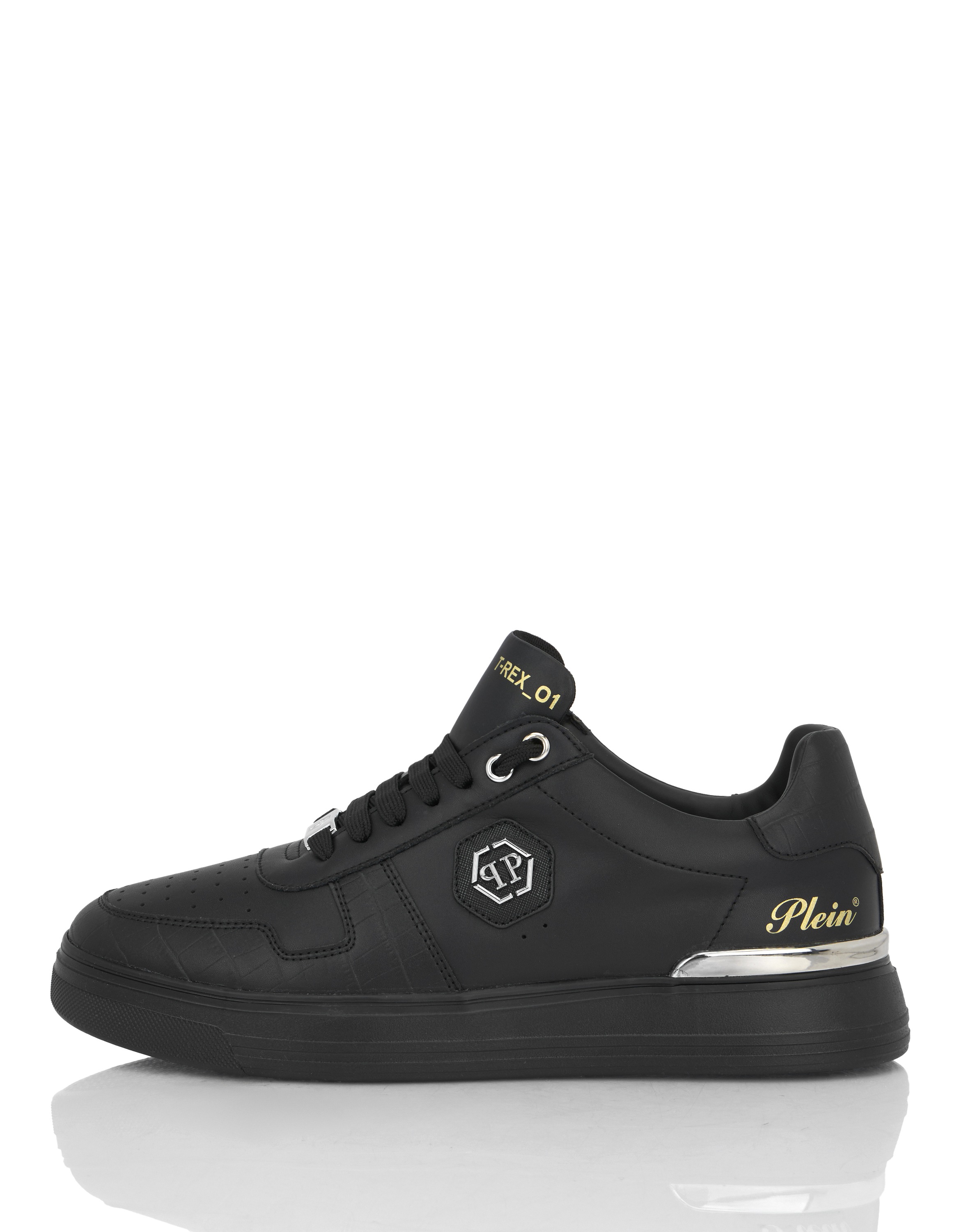 Philipp Plein Cocco Crocco Geprägt Sneaker Black Size 40 3