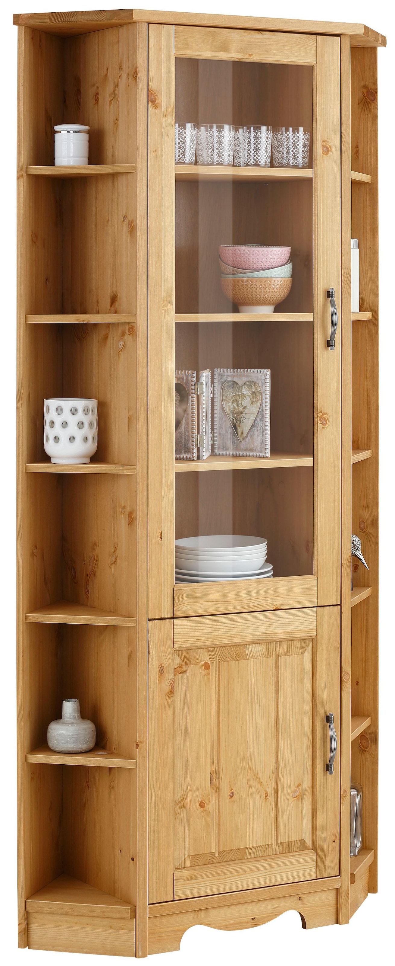 Home affaire Eckvitrine »Trinidad«, Höhe 188 cm kaufen | BAUR