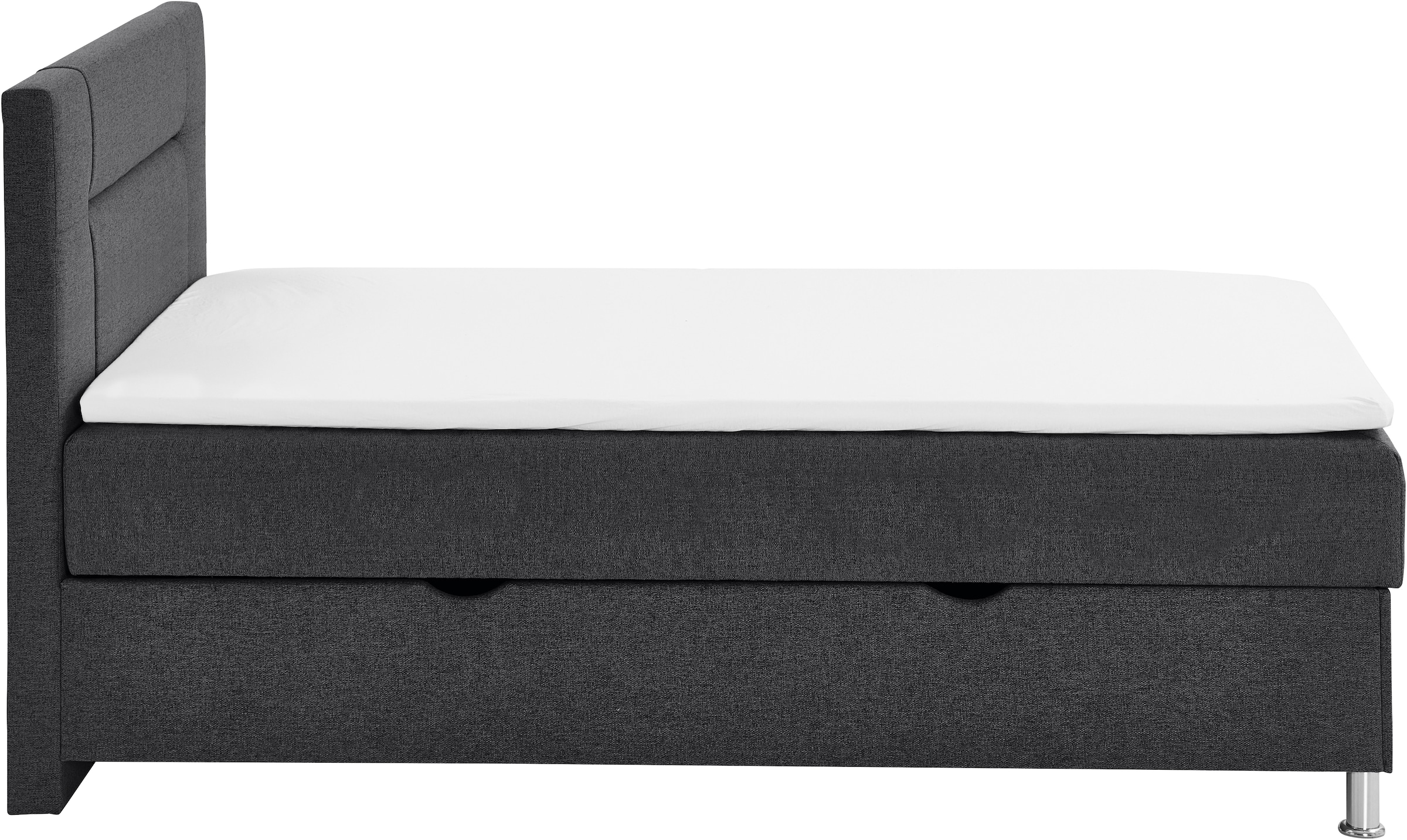 INOSIGN Boxbett »Escalon mit Bettkasten, inkl. Topper«, erhältlich in den Breiten 120x200cm und 180x200cm