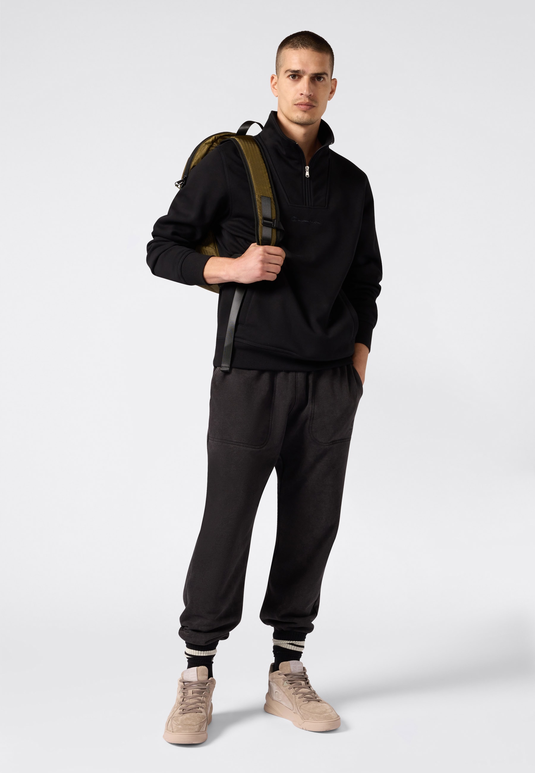 Champion Jogginghose »ICONS Wash Elastic Cuff Pants«, (1 tlg.)