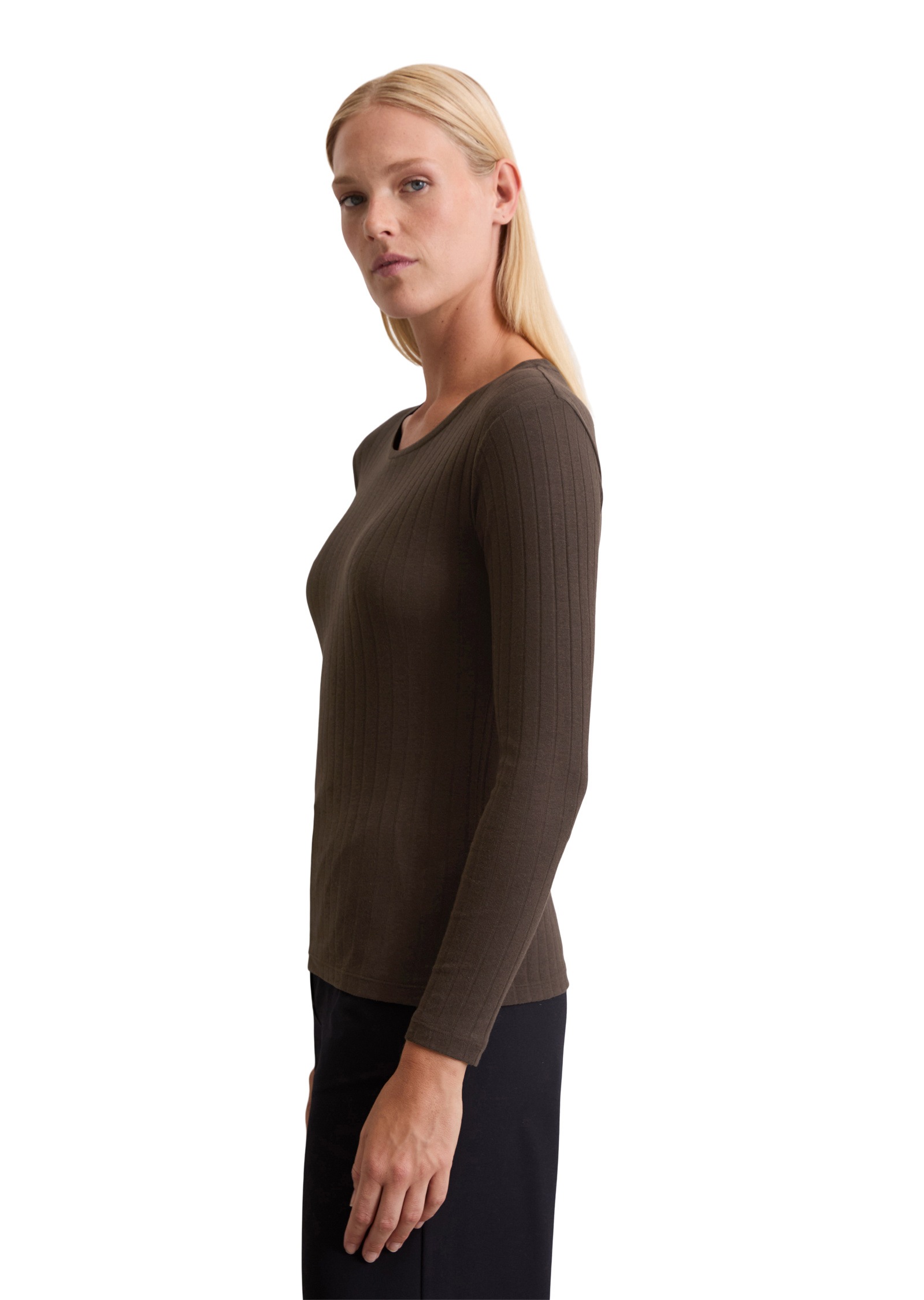 Marc O'Polo Langarmshirt »aus Organic-Cotton-Modal-Mix«