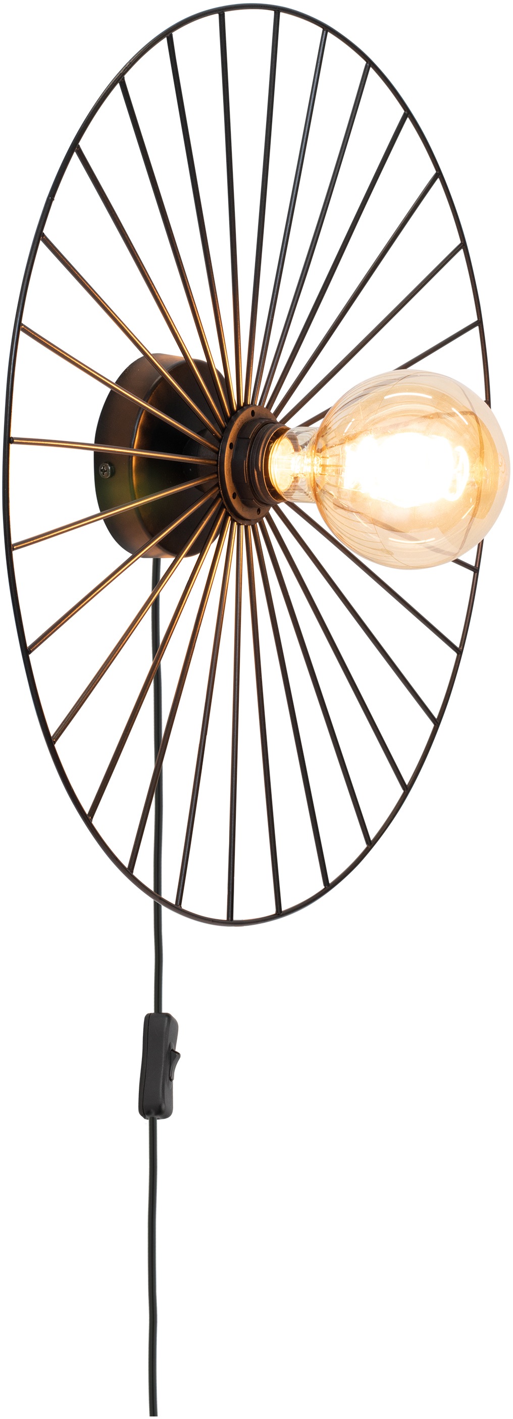 BRITOP LIGHTING Wandleuchte »Antonella«, 1 flammig-flammig, Dekorative  Leuchte aus Metall, passende LM E27 / exkl., Made in Europe | BAUR