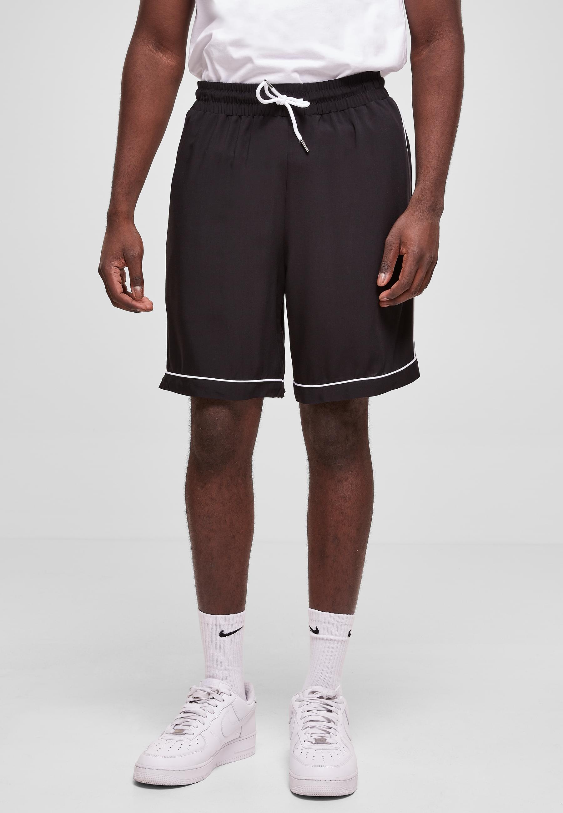 URBAN CLASSICS Stoffhose »Urban Classics Herren Bowling Shorts«, (1 tlg.)