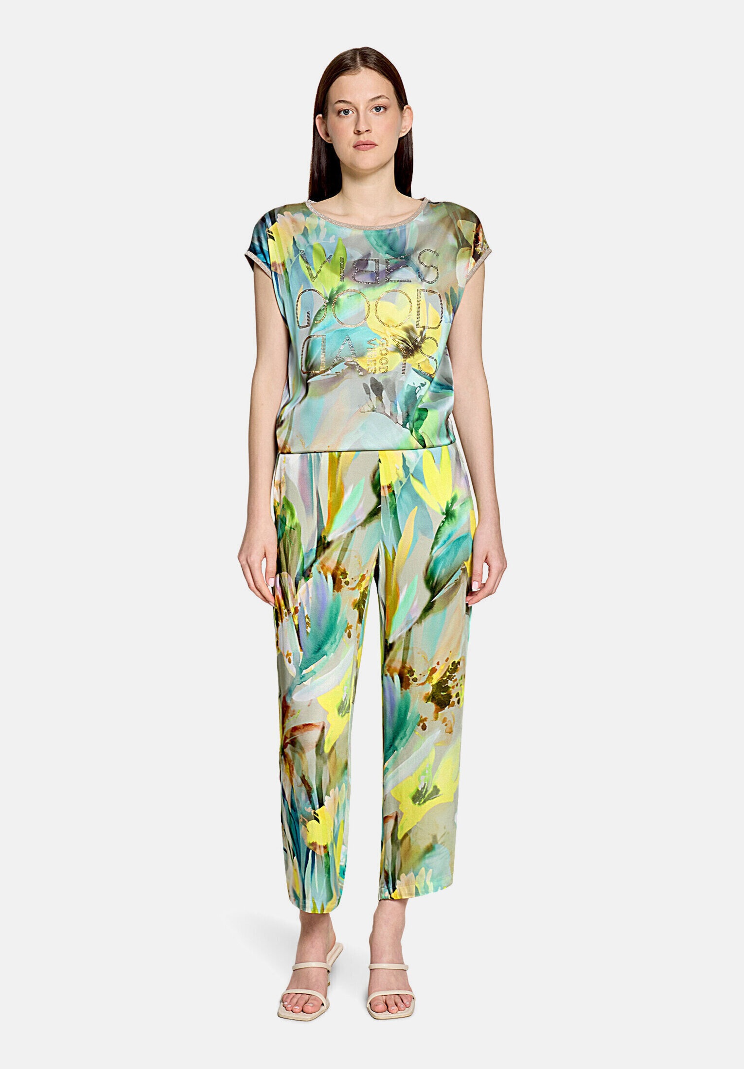 Betty Barclay Kurzarmshirt "Damen mit Aufdruck" 1 tlg.