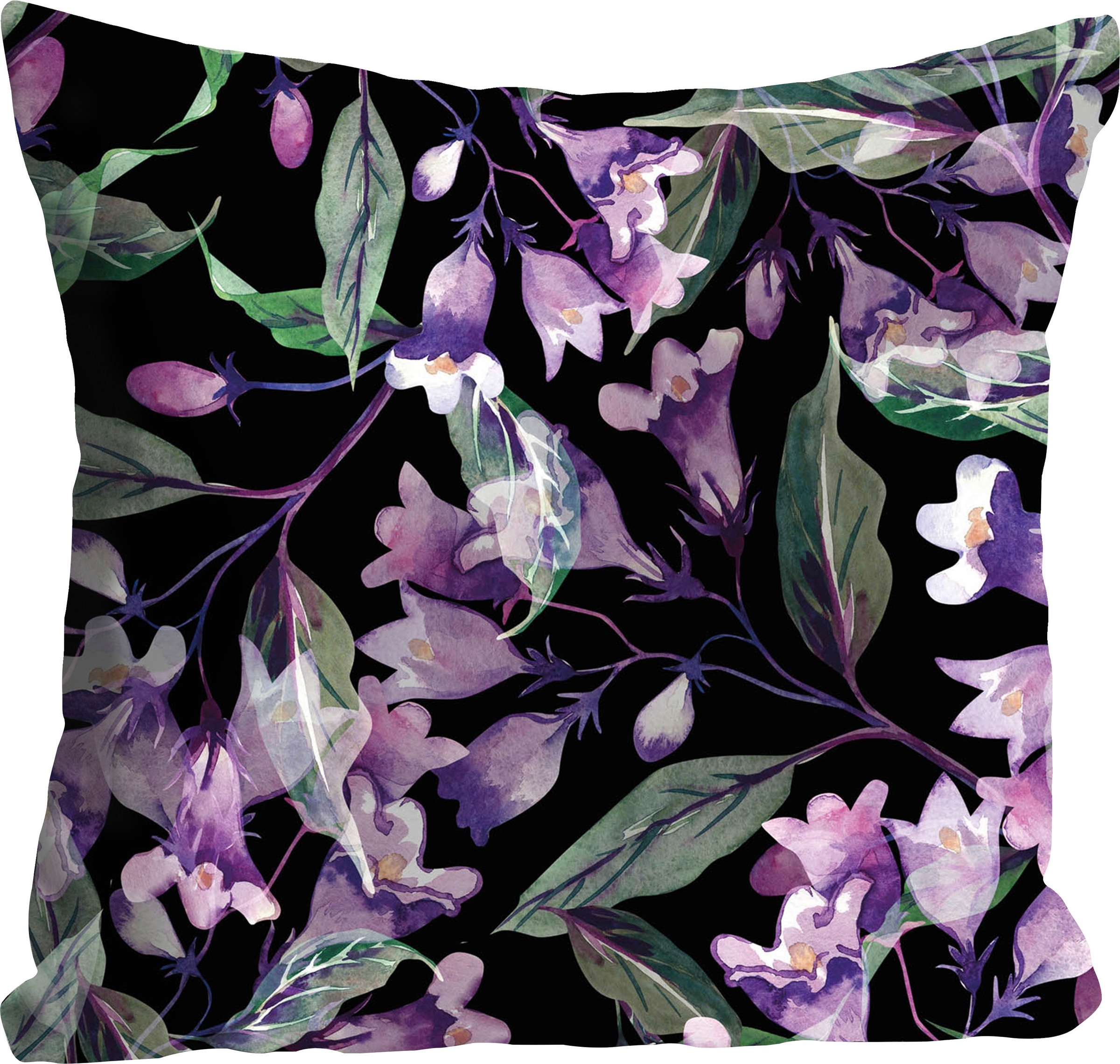queence Dekokissen »Leticia«, Kissenhülle,Blütenmotive,Floral,Blumen,Natur,Dekorativ,Pastellfarben