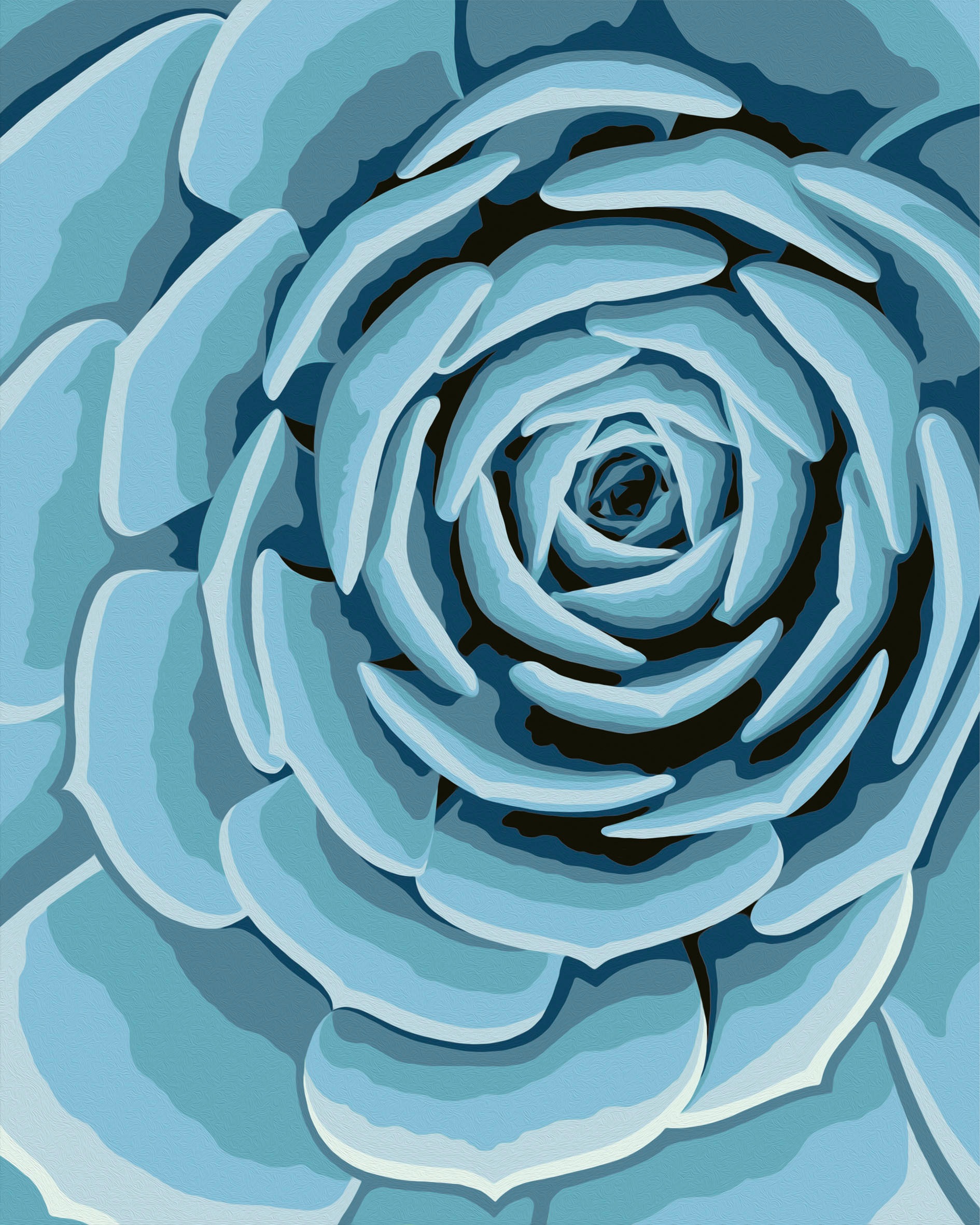 Ravensburger Malen nach Zahlen »CreArt, Botanical Blue«, Made in Europe