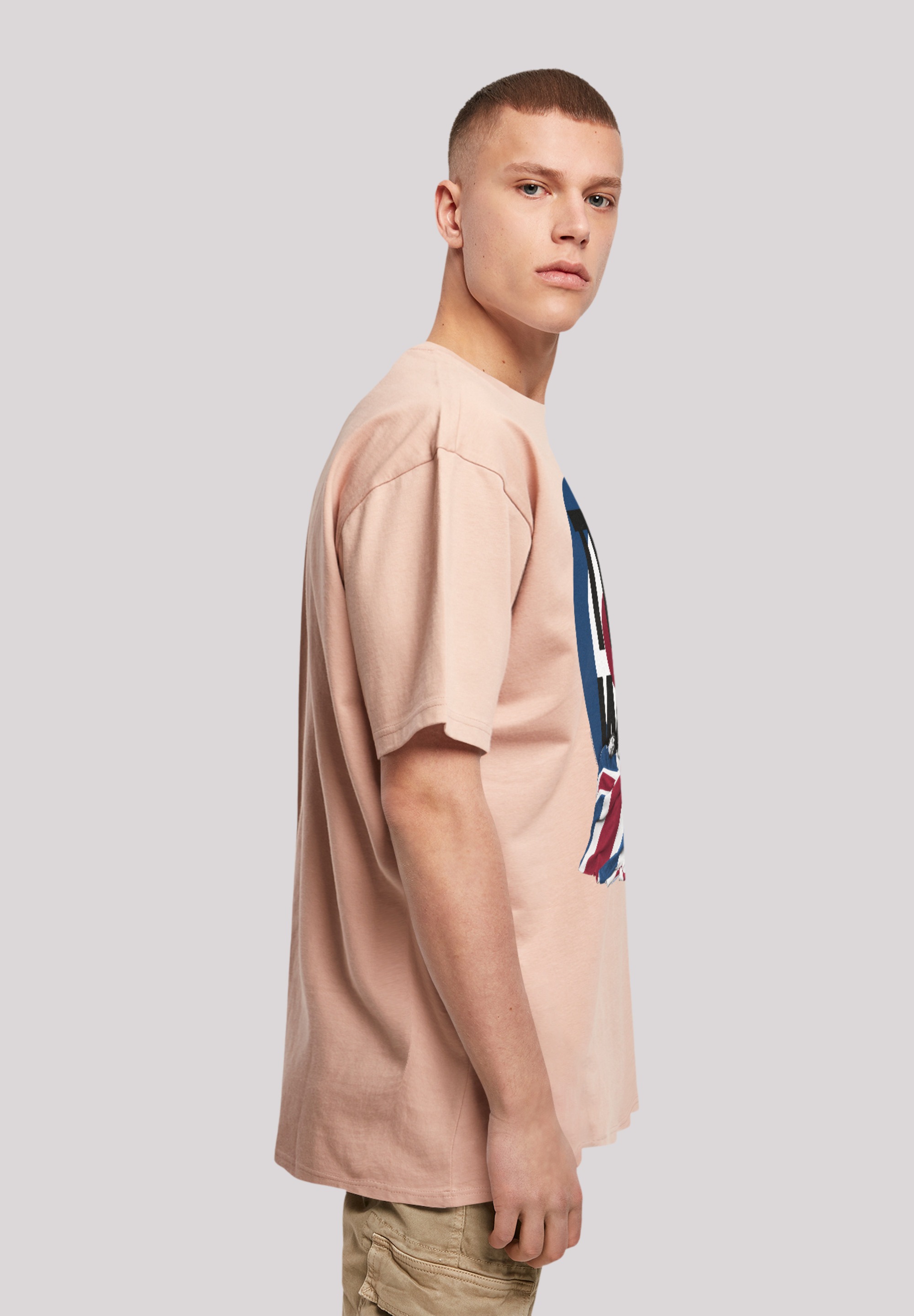 F4NT4STIC T-Shirt »The Who Flag Blanket«, Premium Qualität