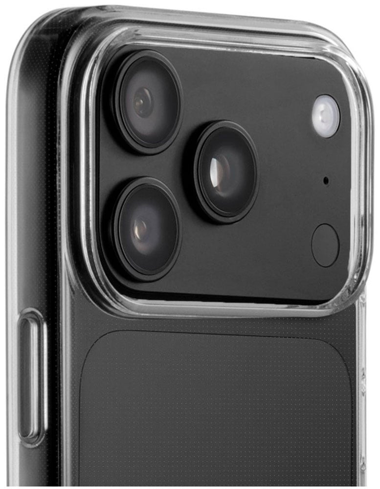 Hama Smartphone-Hülle »Handyhülle transparent für Apple iPhone 17 Pro 18 Pro« Ultra dünn, Kratzschutz, Anti-Rutsch-Oberfläche, bezogene Seitentasten