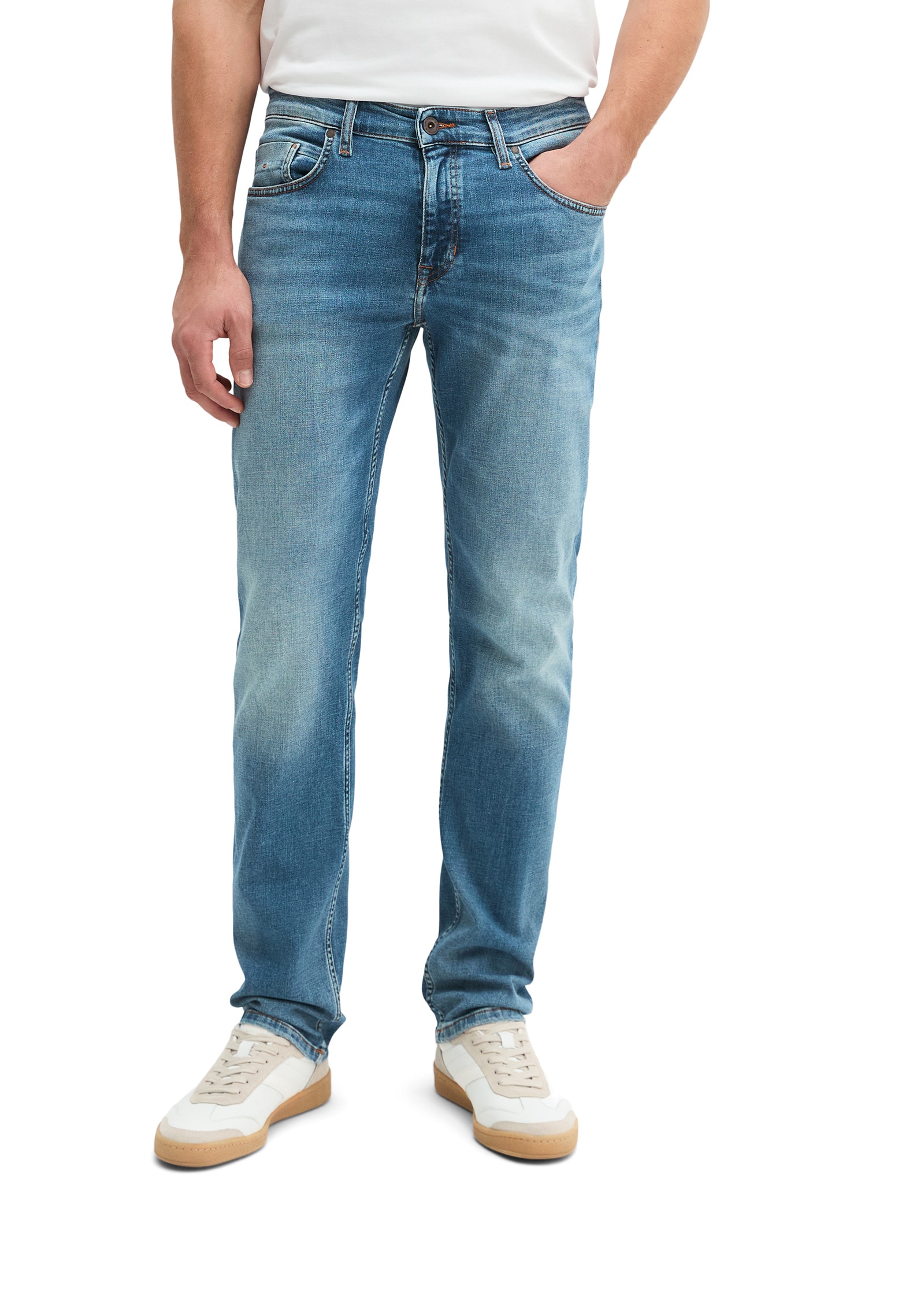 Marc OPolo Regular-fit-Jeans "aus Bio-Baumwoll-Mix" günstig online kaufen