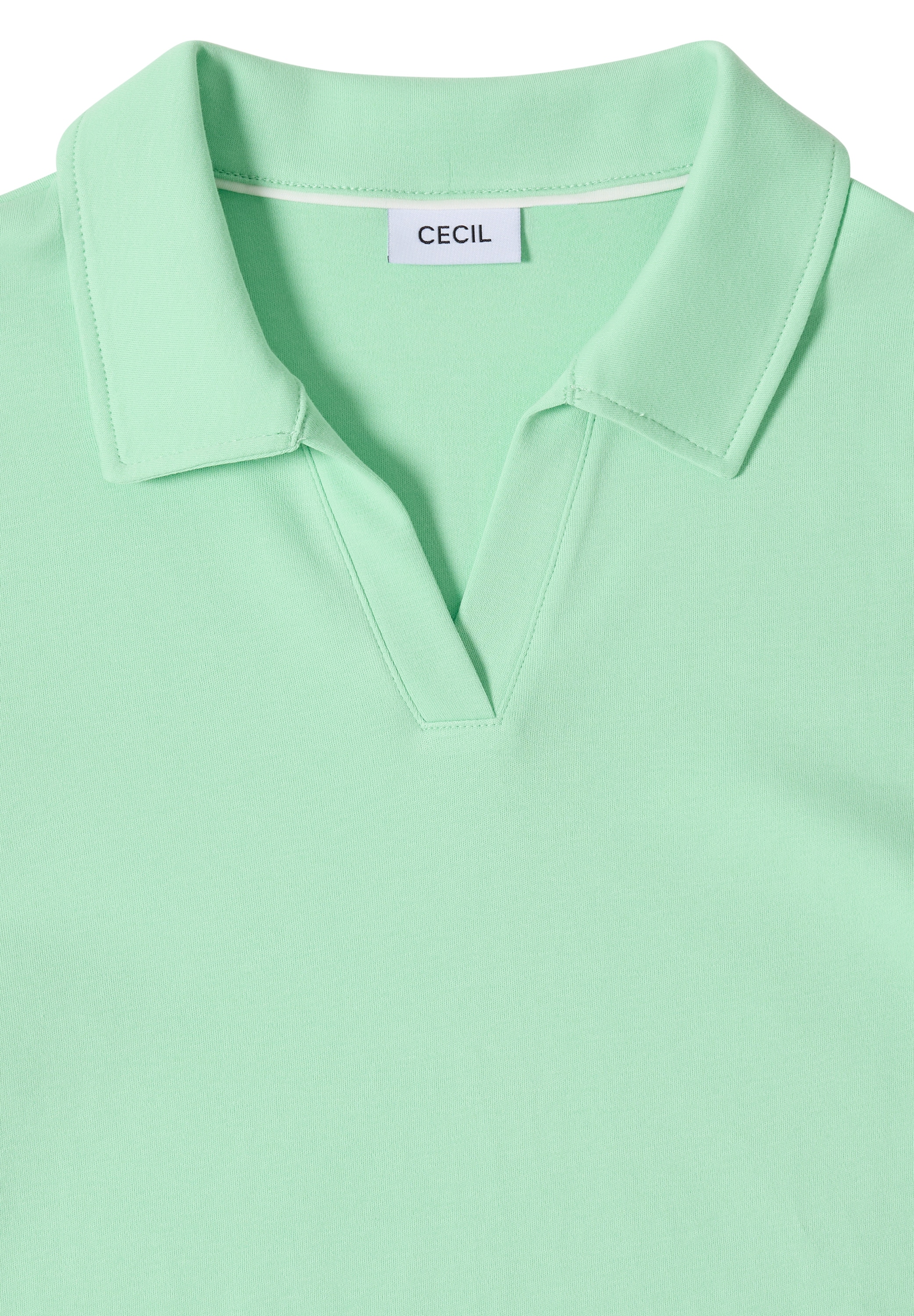 Cecil Poloshirt in Unifarbe