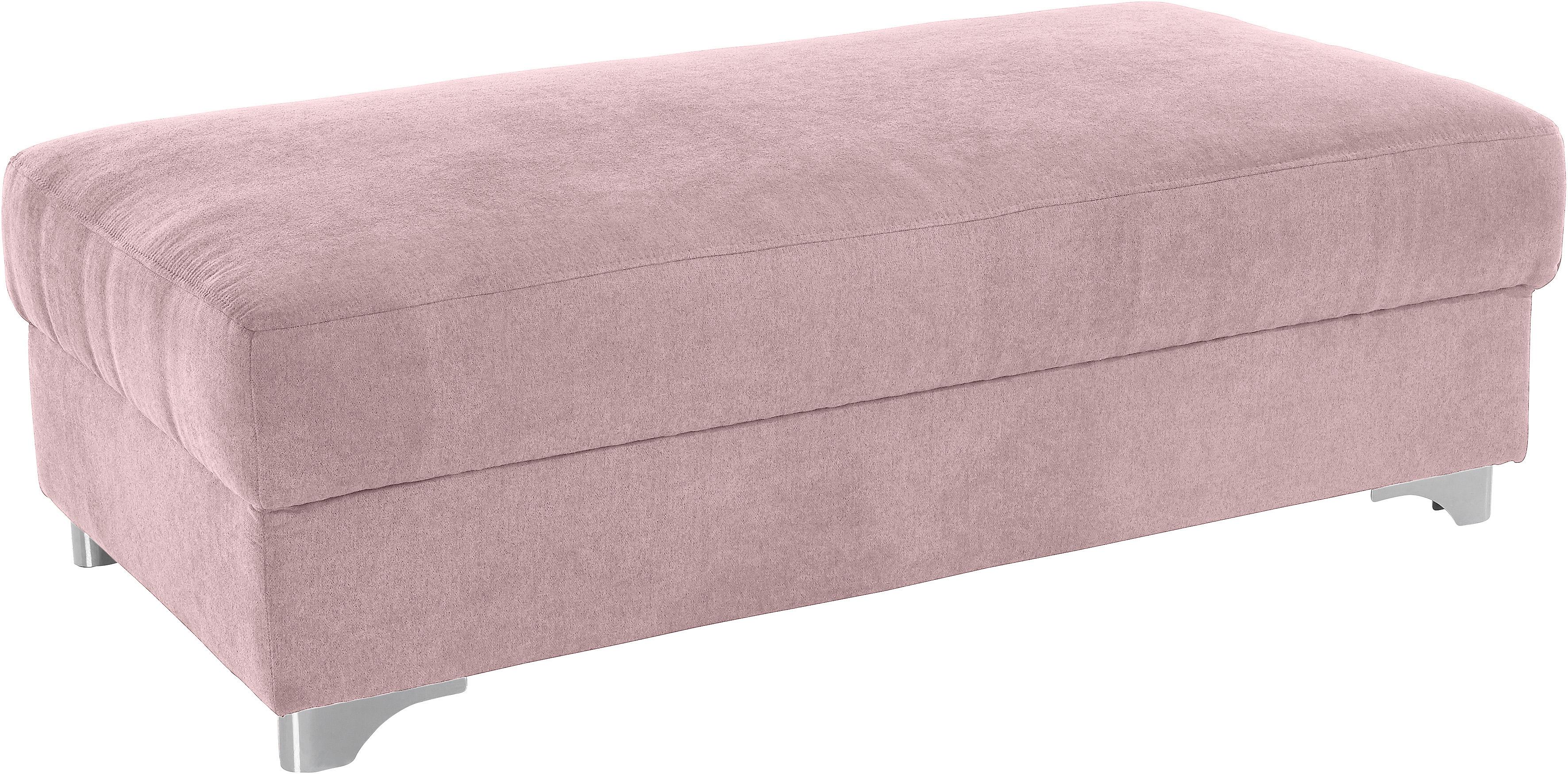 DOMO collection Polsterhocker "Mira bequemer Bankhocker, B/T 139/74cm"