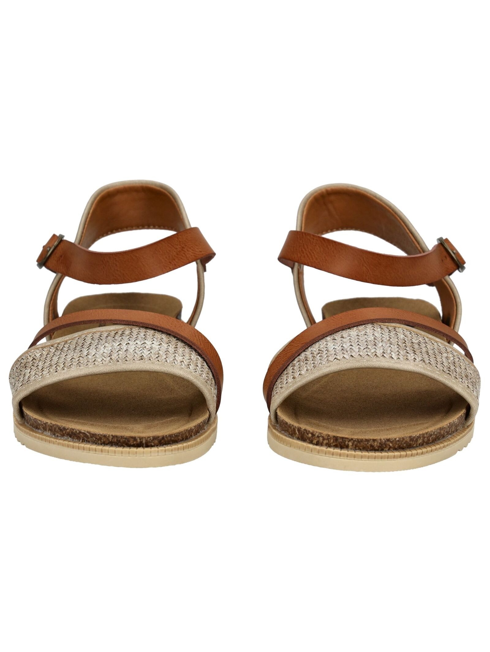 Mustang Shoes Riemchensandale »Mustang Shoes Sandalen Lederimitat/Textil«
