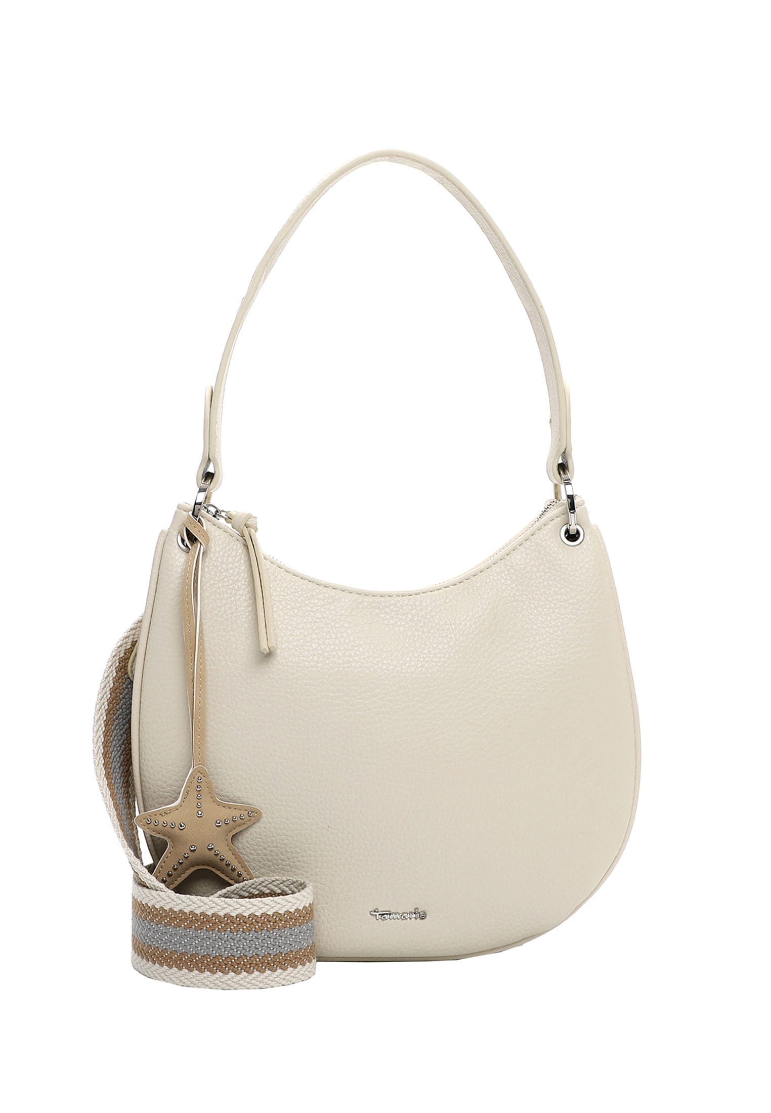 TAMARIS Damen Beuteltasche "Beutel TAS Kea", beige, Polyurethan, Taschen