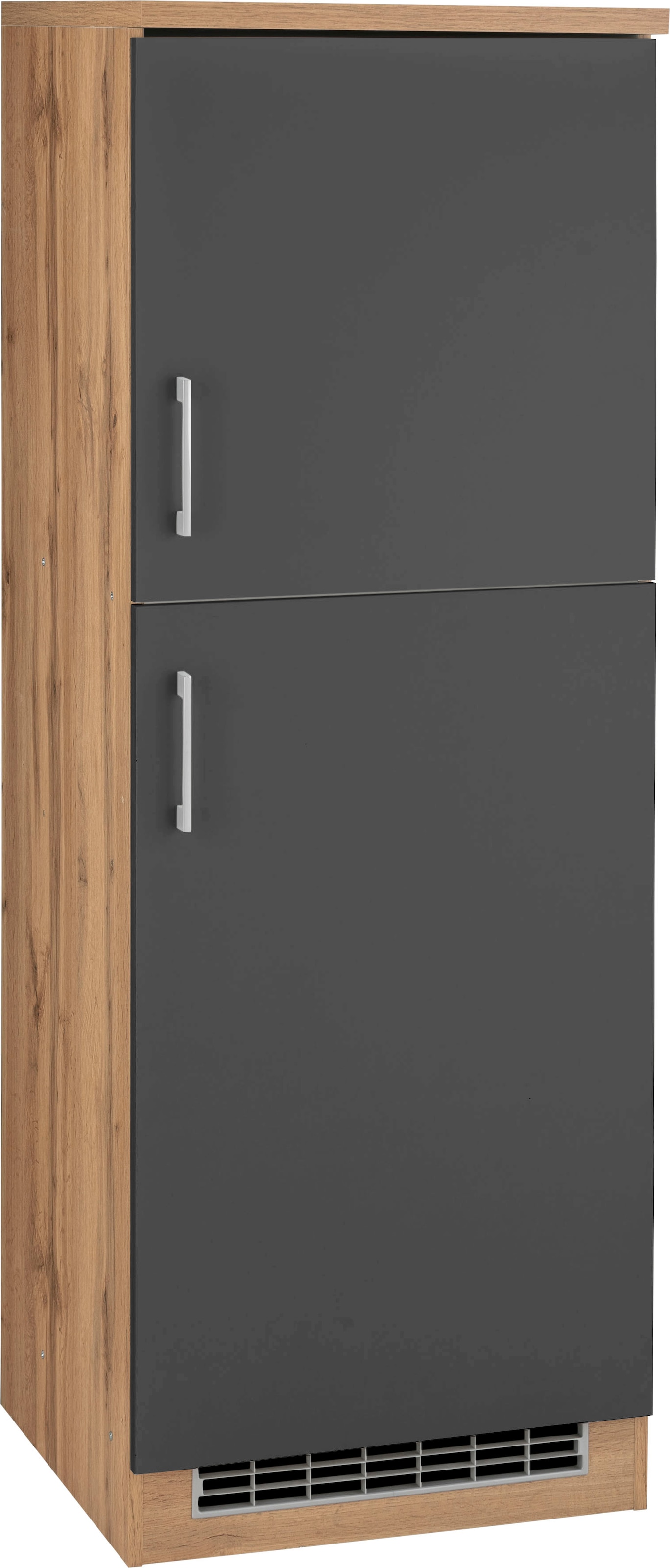 KOCHSTATION Kühlumbauschrank "KS-Colmar", 60 cm breit, 165 cm hoch, geeignet für Einbaukühlschrank 88 cm Nische